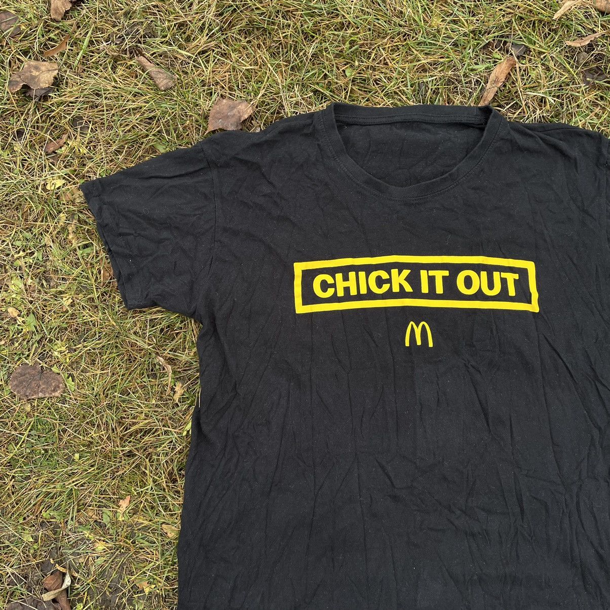 Vintage Vintage 90s McDonald's Graphic Tee Black Humor Streetwear M Size US M / EU 48-50 / 2 - 3 Thumbnail