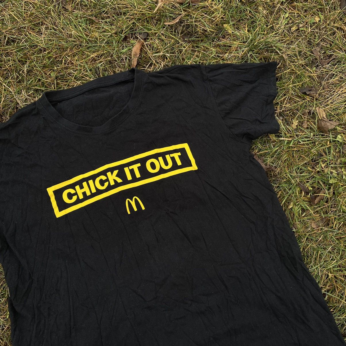 Vintage Vintage 90s McDonald's Graphic Tee Black Humor Streetwear M Size US M / EU 48-50 / 2 - 4 Thumbnail