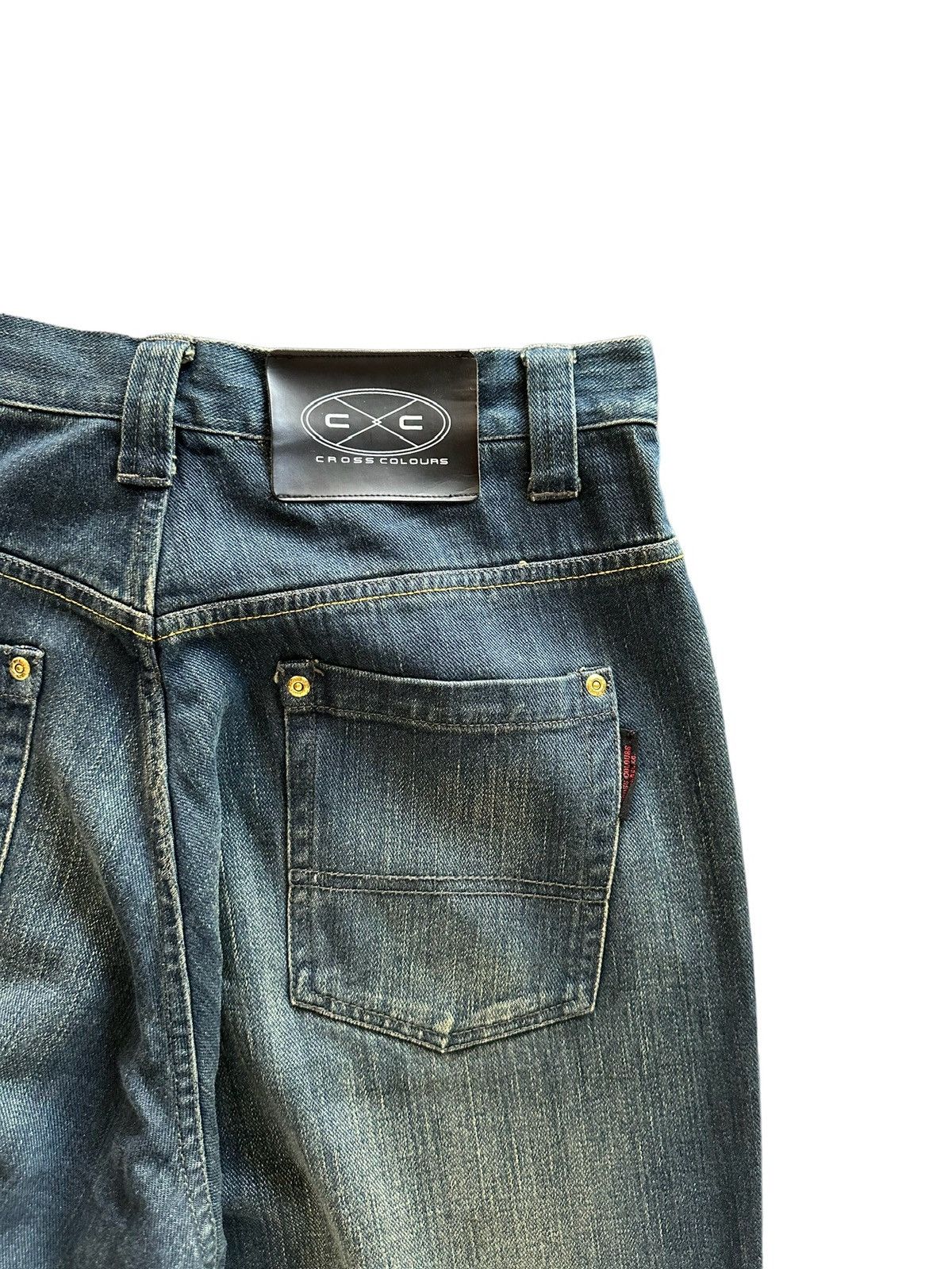 Cross Colours Rare 1990s Cross Colours baggy jeans Size US 30 / EU 46 - 7 Thumbnail