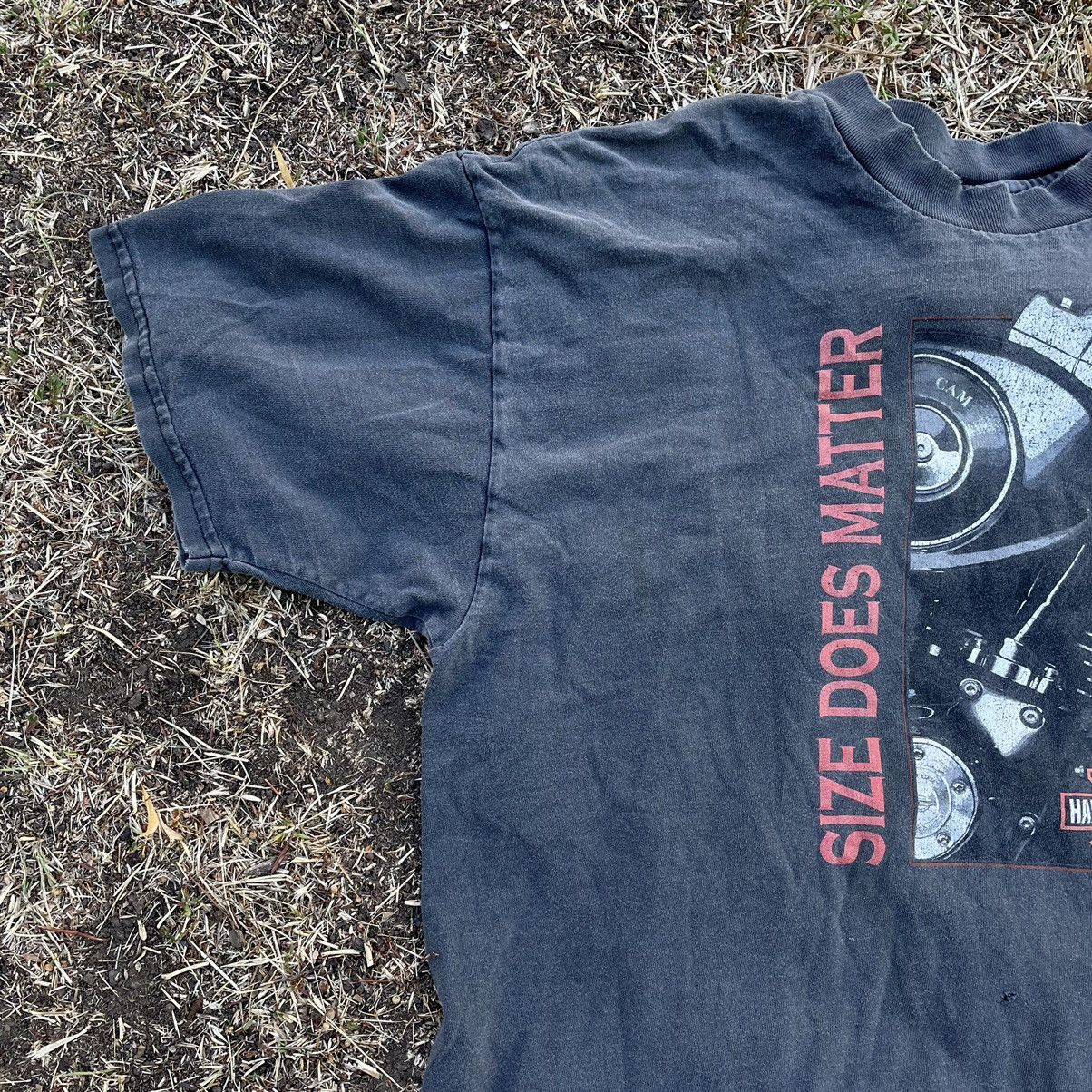 Vintage Vintage 90s Harley Davidson Sun Faded Graphic Tee Streetwear Size US XL / EU 56 / 4 - 3 Thumbnail