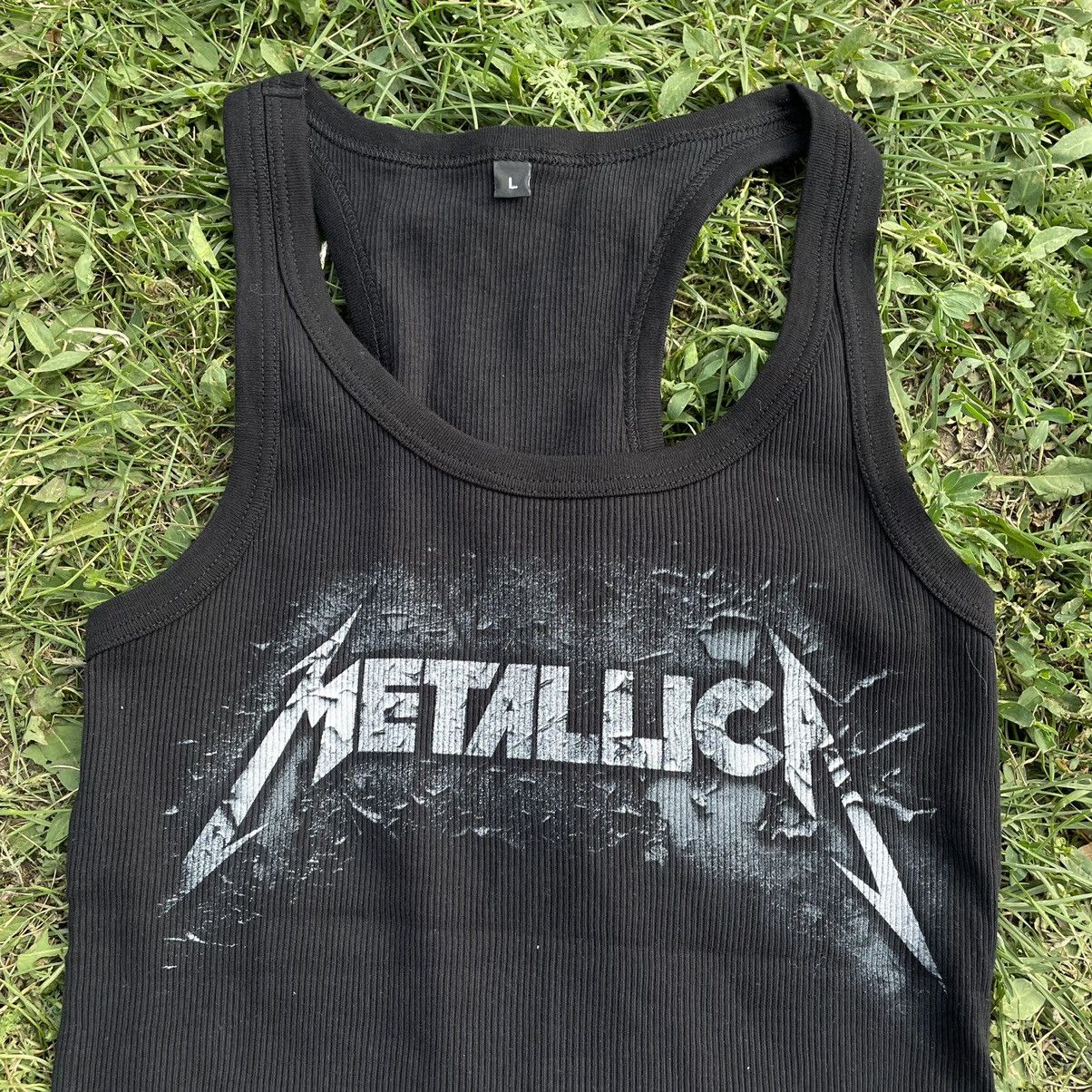 Vintage Vintage Y2K Metallica Band Tee Graphic Streetwear Grunge M Size US M / EU 48-50 / 2 - 3 Thumbnail
