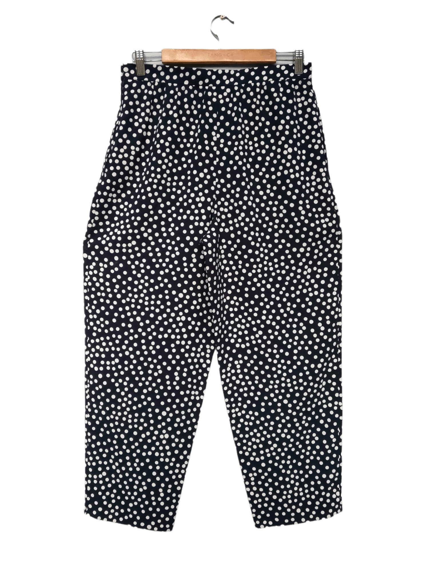 Balenciaga Rare!! Vintage Balenciaga Paris Polka Dot Side Zipper Pant Size US 30 / EU 46 - 2 Thumbnail