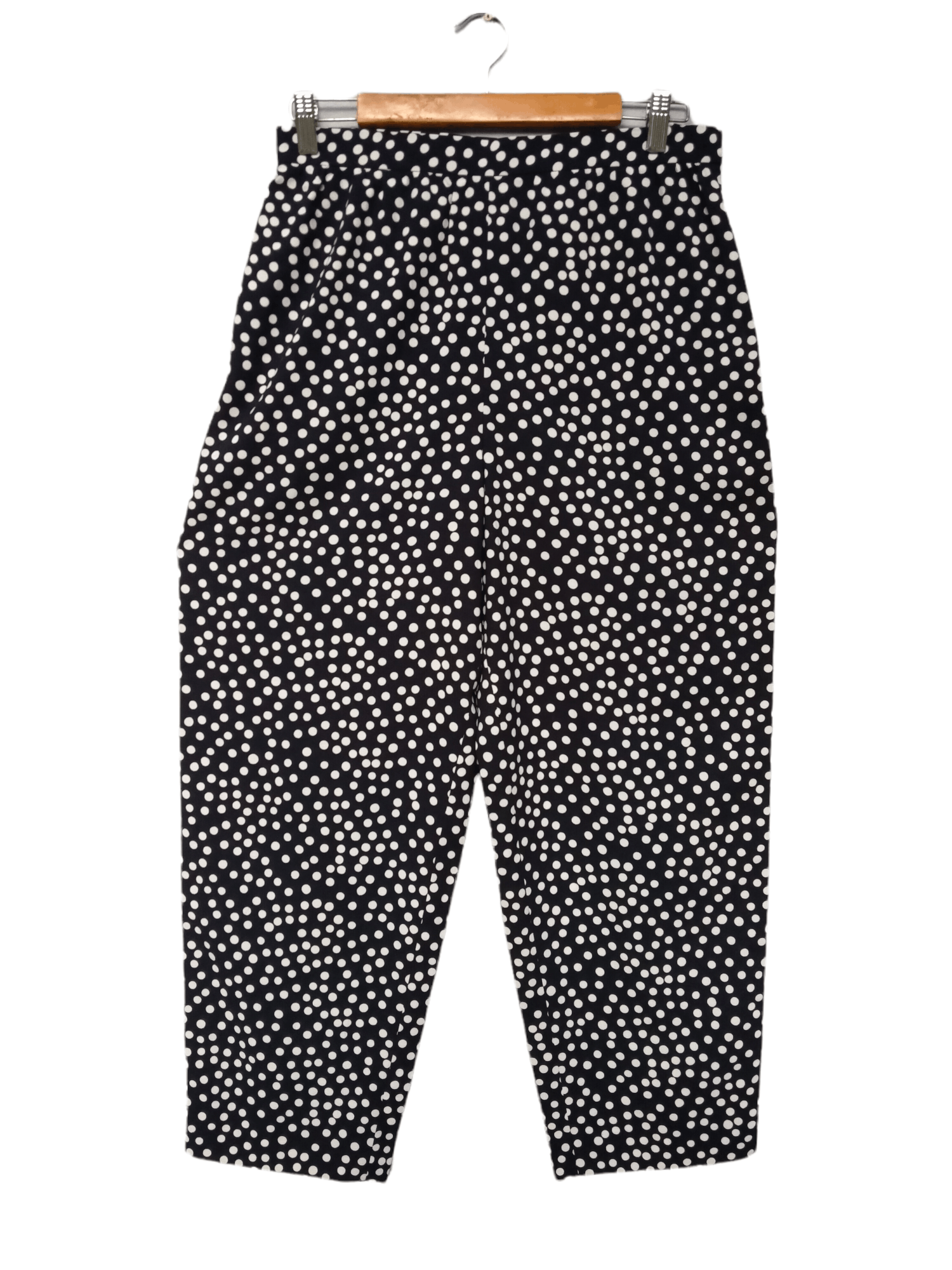 Balenciaga Rare!! Vintage Balenciaga Paris Polka Dot Side Zipper Pant Size US 30 / EU 46 - 5 Thumbnail
