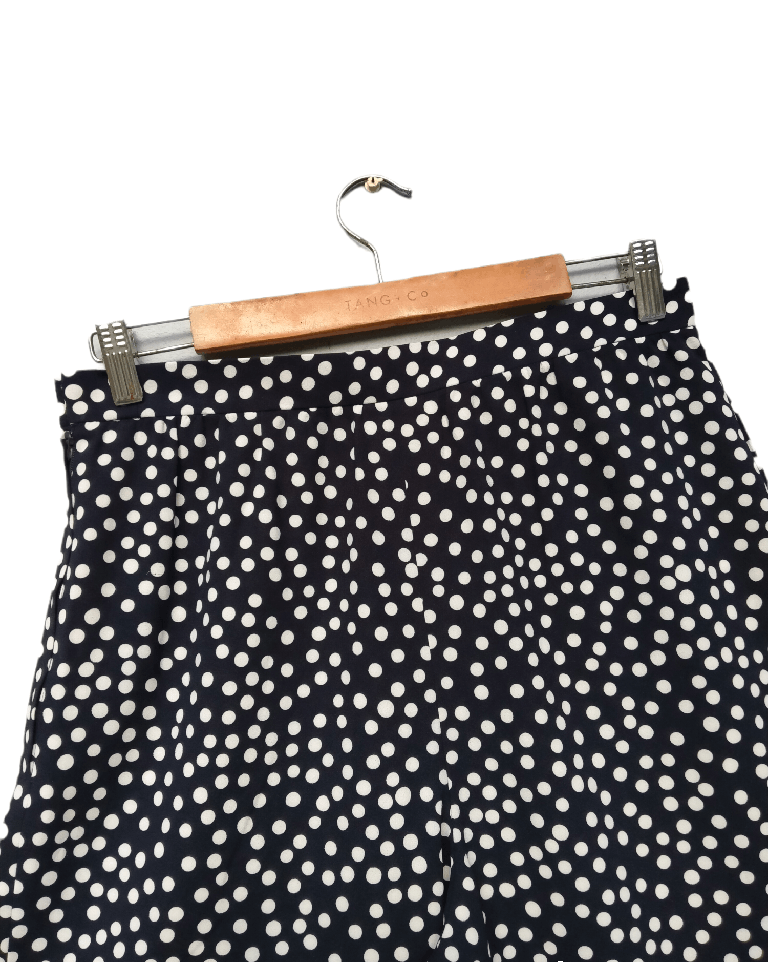 Balenciaga Rare!! Vintage Balenciaga Paris Polka Dot Side Zipper Pant Size US 30 / EU 46 - 8 Thumbnail