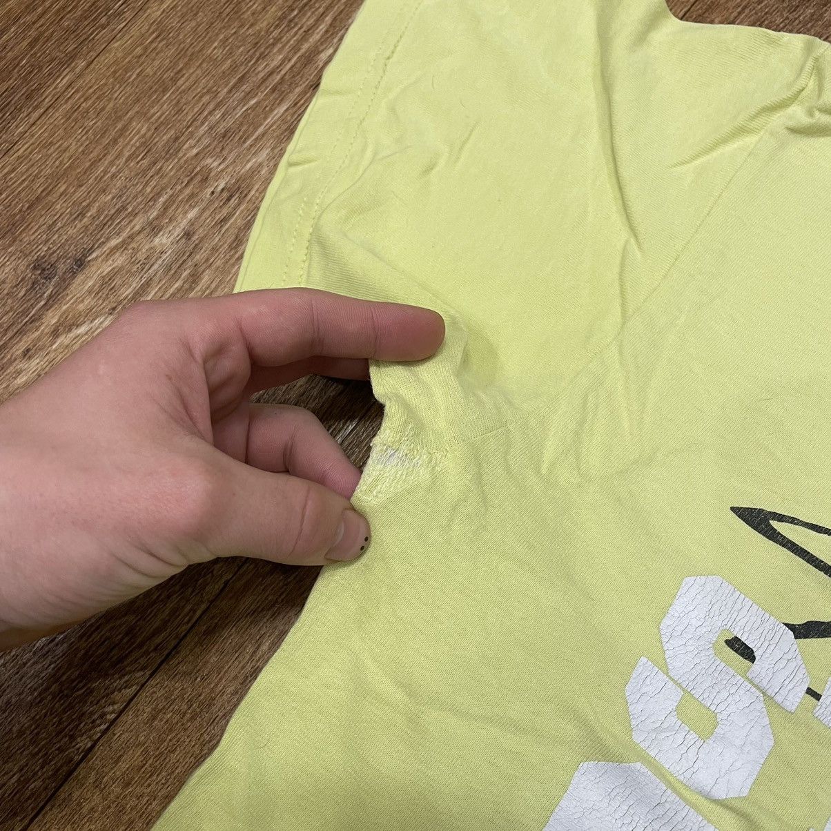 Vintage Vintage Y2K Stussy Sun Faded Graphic Tee Lime Green Swag M Size US M / EU 48-50 / 2 - 6 Thumbnail