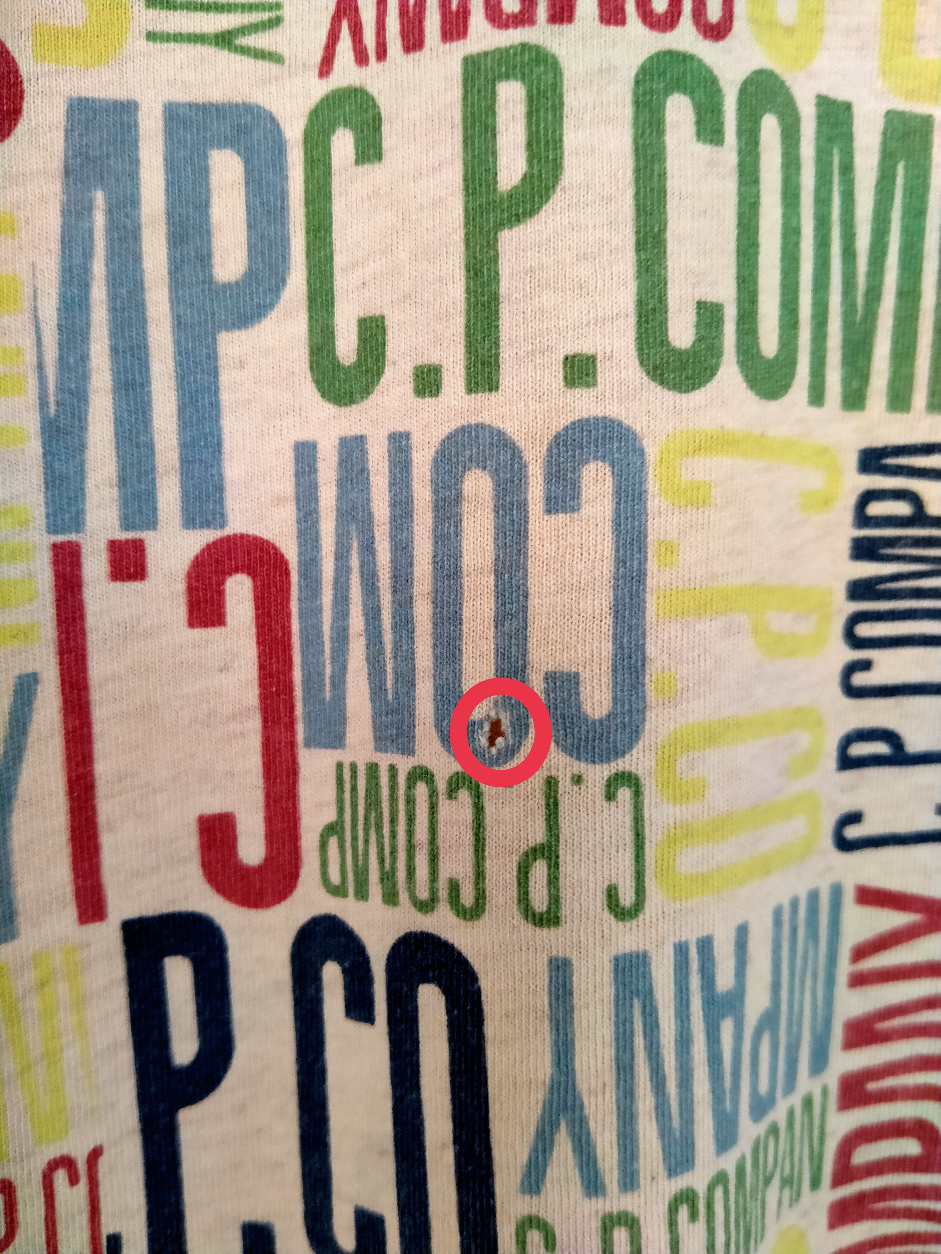 C.P. Company Rare!!! Vintage C.P. Company Distressed Full Print Spell Out Size US L / EU 52-54 / 3 - 7 Thumbnail