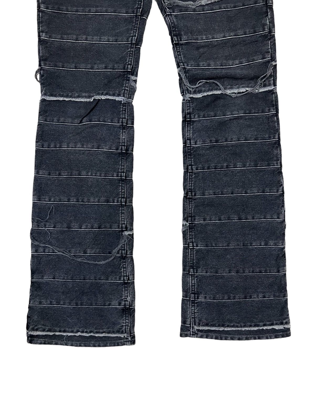 Hysteric Glamour ARCHIVE🔥OG Hysteric Glamour Kinky Black Flare Hagi Denim Size US 28 / EU 44 - 10 Thumbnail