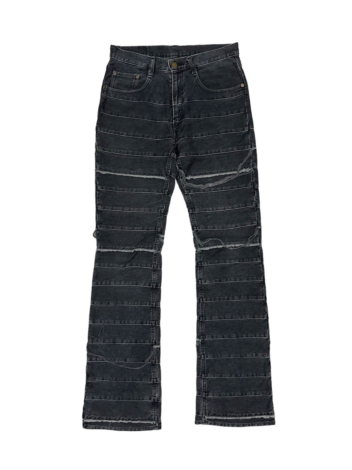 Hysteric Glamour ARCHIVE🔥OG Hysteric Glamour Kinky Black Flare Hagi Denim Size US 28 / EU 44 - 6 Thumbnail