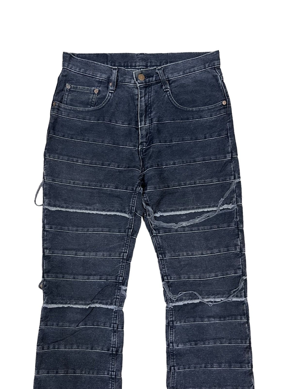 Hysteric Glamour ARCHIVE🔥OG Hysteric Glamour Kinky Black Flare Hagi Denim Size US 28 / EU 44 - 7 Thumbnail