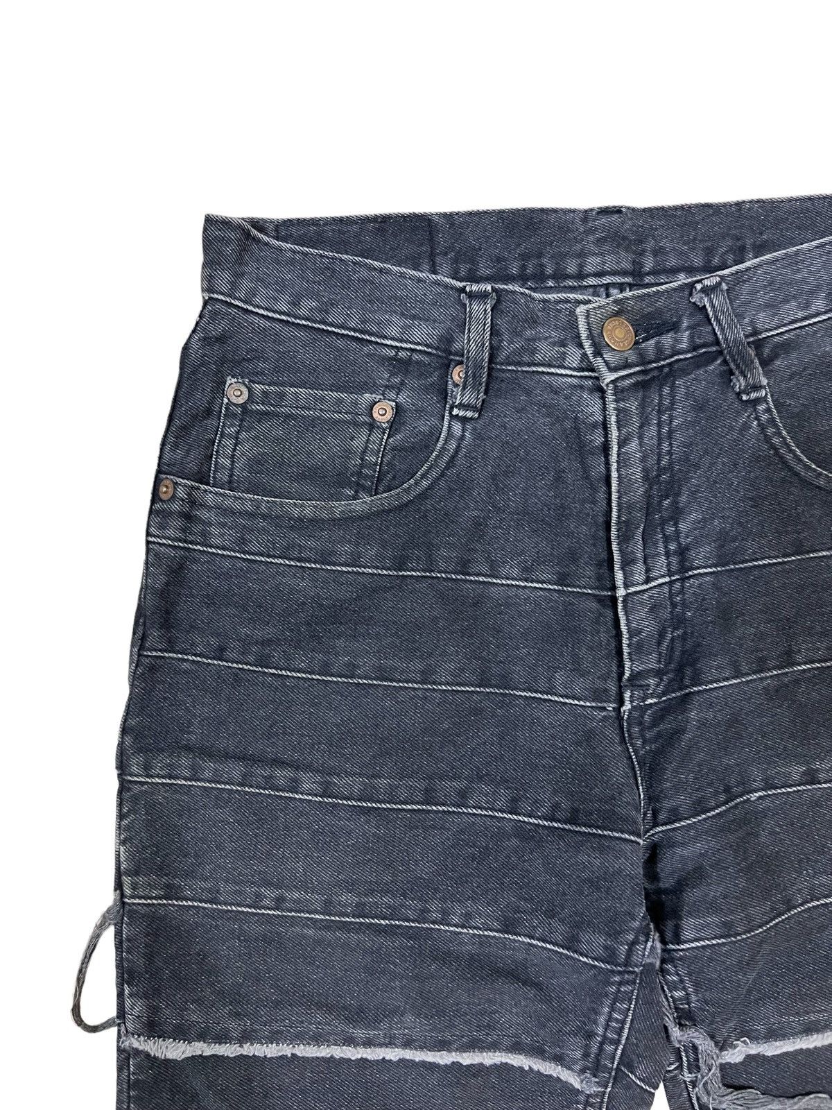 Hysteric Glamour ARCHIVE🔥OG Hysteric Glamour Kinky Black Flare Hagi Denim Size US 28 / EU 44 - 8 Thumbnail