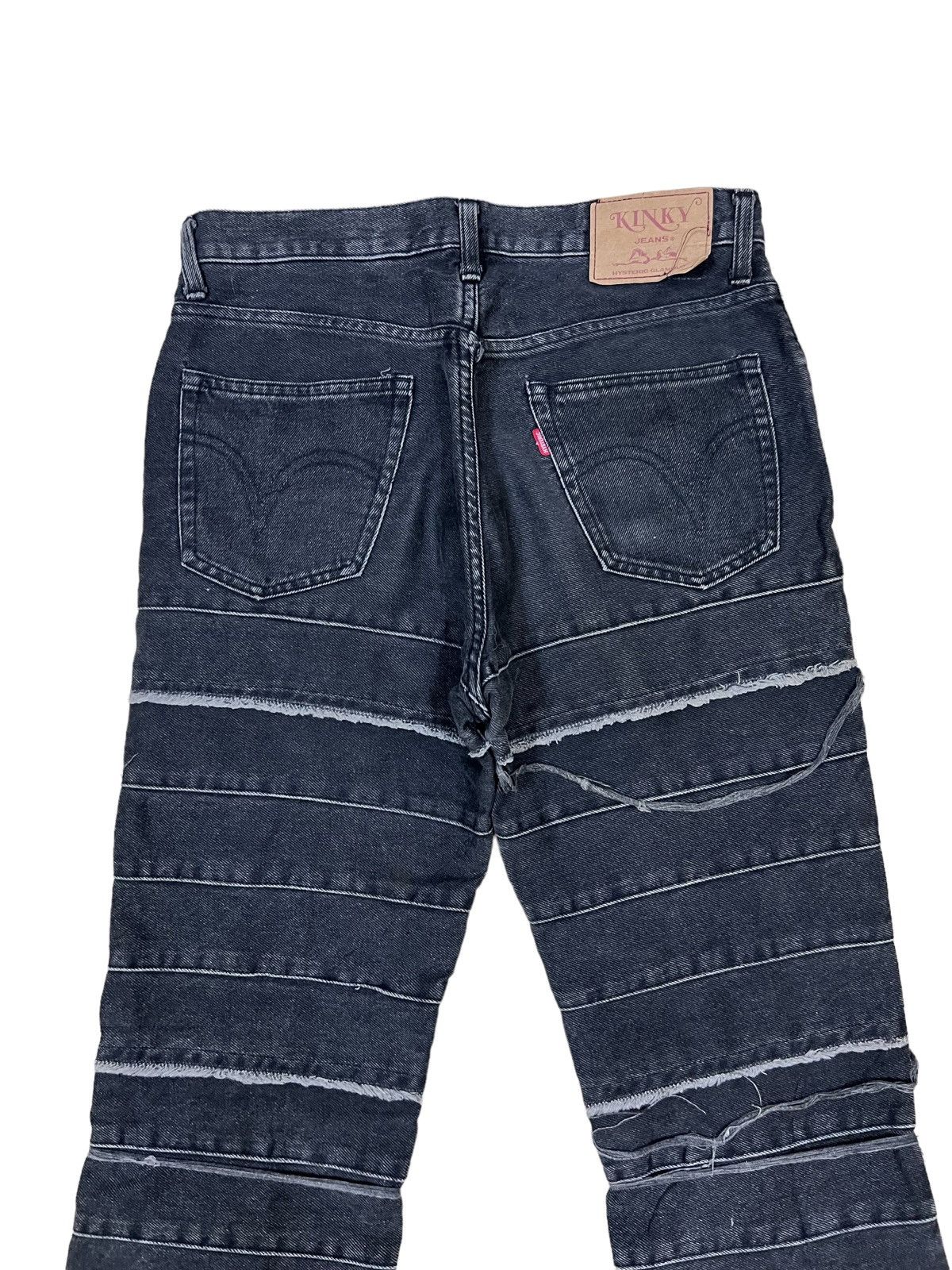 Hysteric Glamour ARCHIVE🔥OG Hysteric Glamour Kinky Black Flare Hagi Denim Size US 28 / EU 44 - 3 Thumbnail