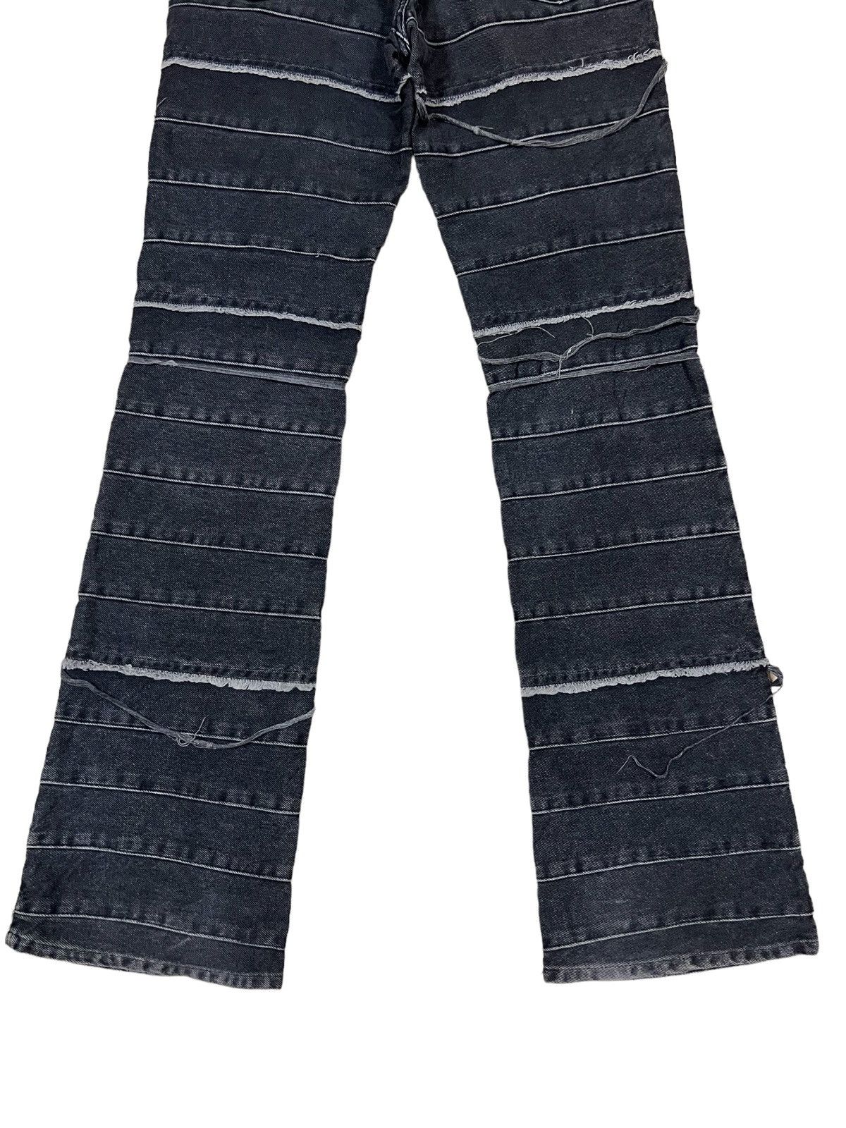 Hysteric Glamour ARCHIVE🔥OG Hysteric Glamour Kinky Black Flare Hagi Denim Size US 28 / EU 44 - 5 Thumbnail