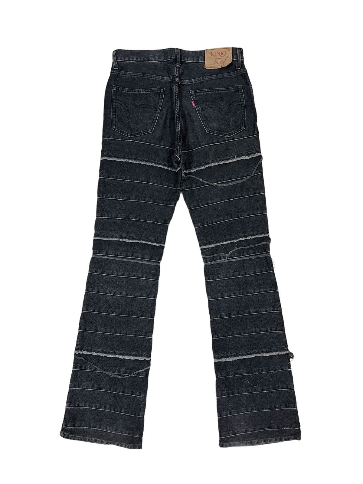 Hysteric Glamour Rare Hysteric Glamour black Hagi denim | Grailed