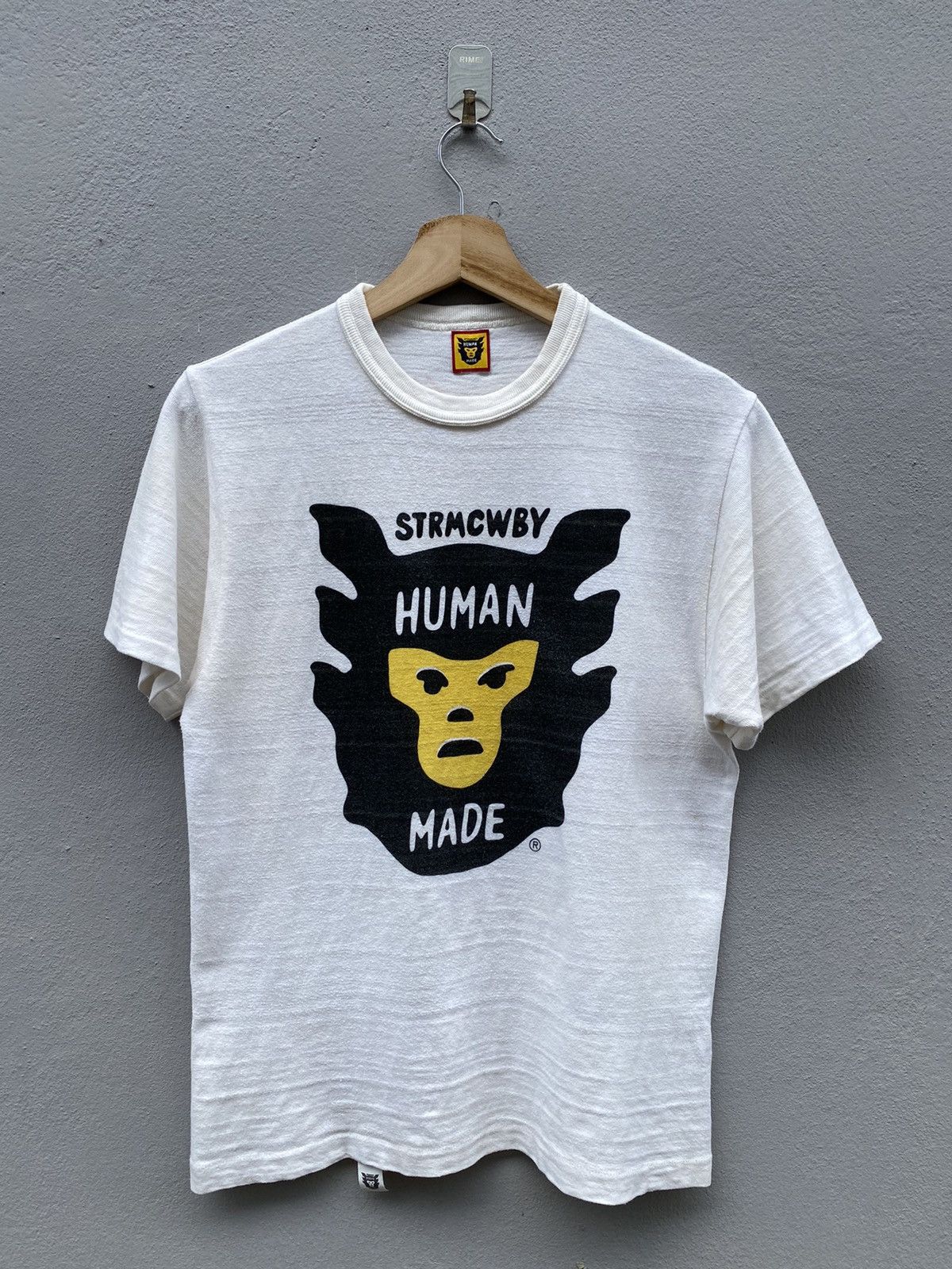 Human Made × Nigo × Pharrell 💥Human Made STRMCWBY Logo NIGO x Pharrel William Tshirt Size US S / EU 44-46 / 1 - 1 Thumbnail