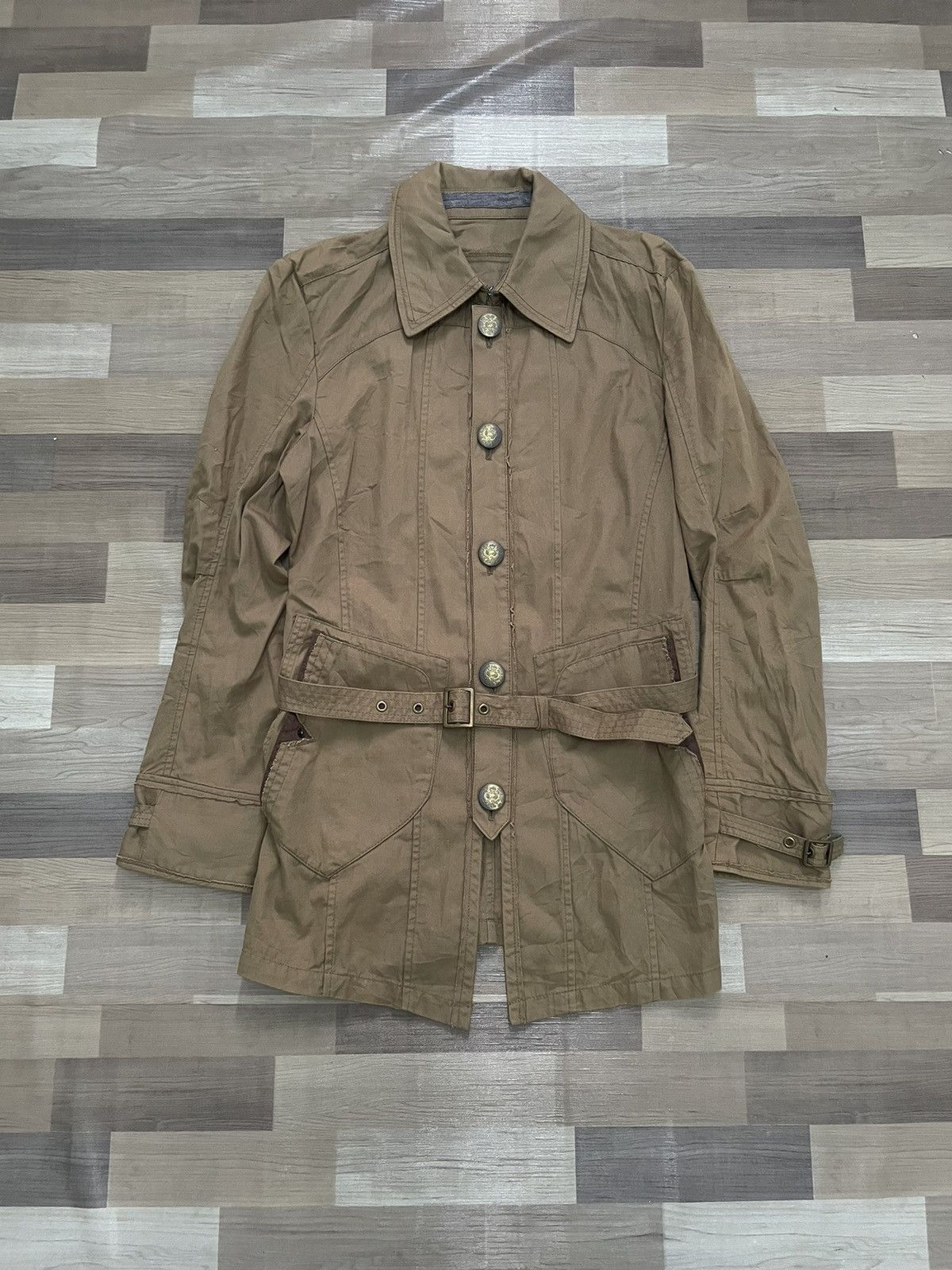 PPFM Ppfm belted coat Size US S / EU 44-46 / 1 - 1 Thumbnail