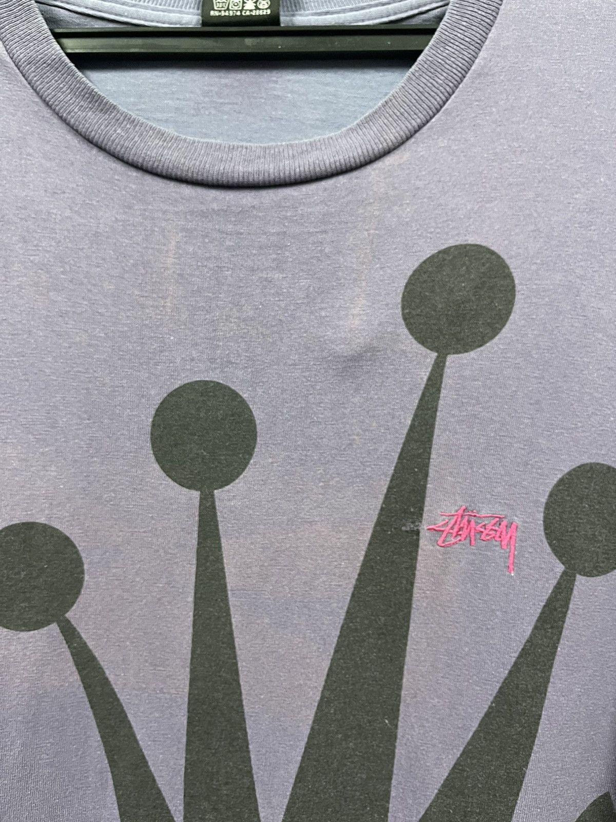 Stussy Vintage Stussy New York Faded T Shirt Size US XL / EU 56 / 4 - 7 Thumbnail