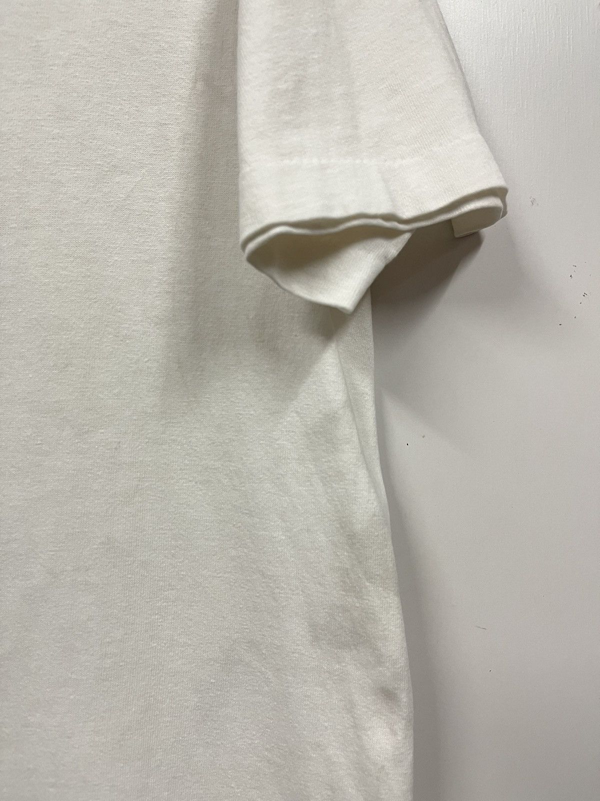 Stussy × Vintage Vintage 80s Stussy Classic Logo Distressed T Shirt Size US L / EU 52-54 / 3 - 8 Thumbnail
