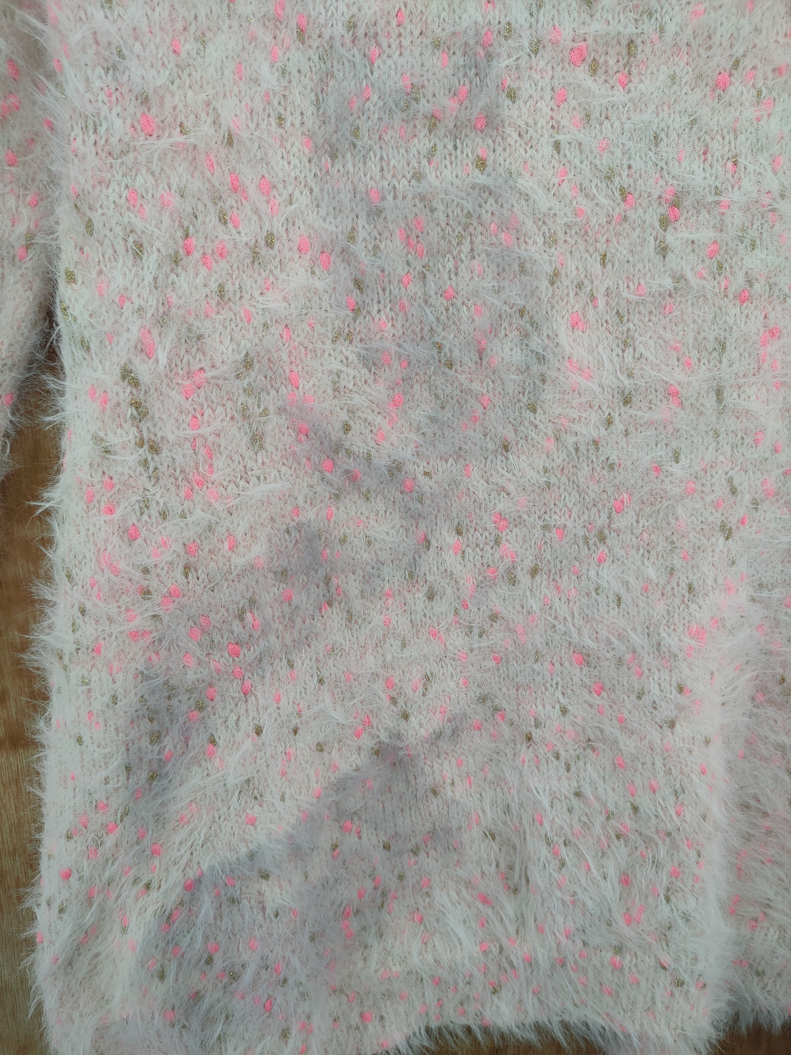 Japanese Brand DLL moririn mohair fur shaggy cardigan japan dirty #46-172 Size M / US 6-8 / IT 42-44 - 10 Thumbnail