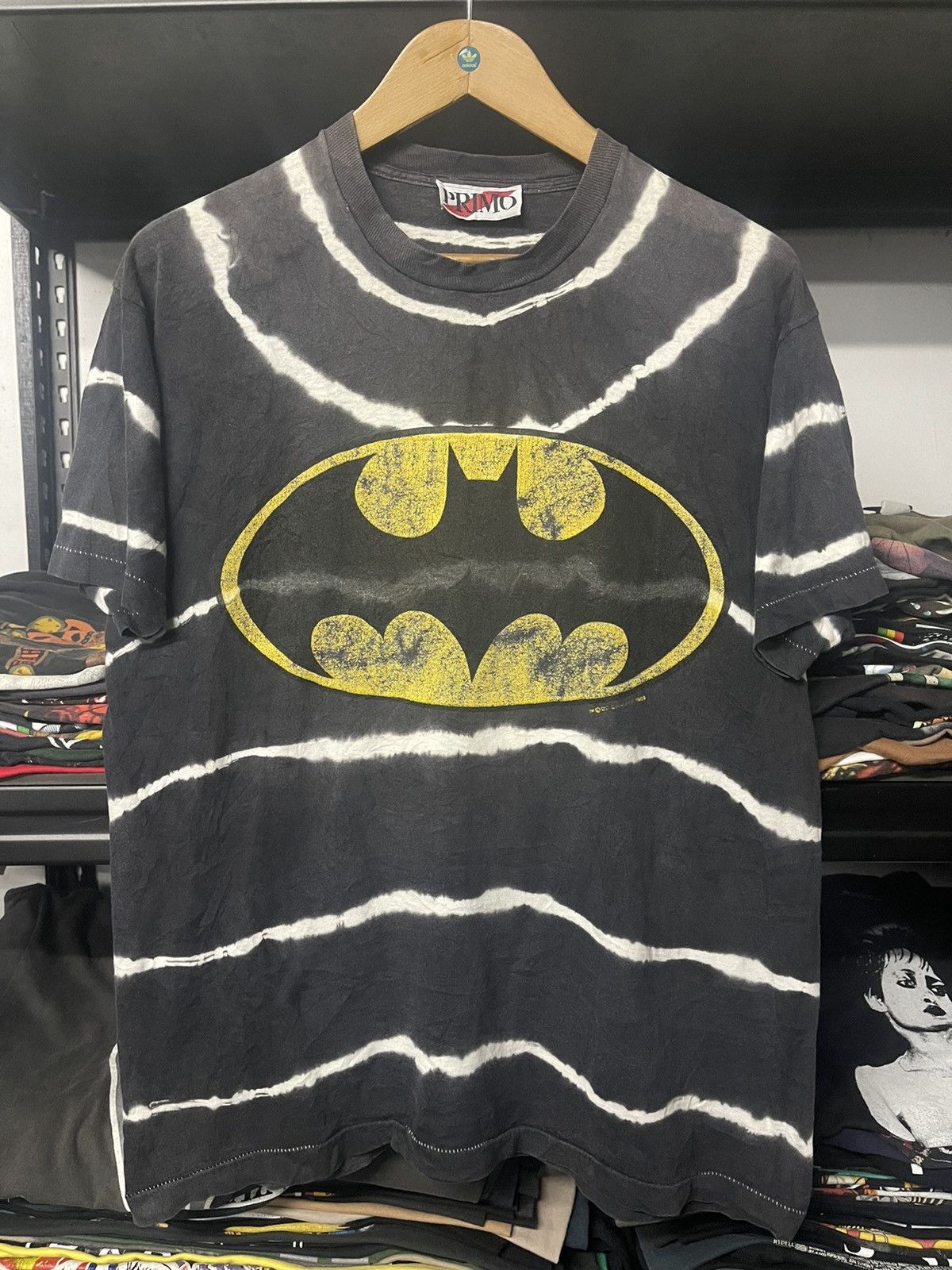 DC Comics Vintage 80s Batman Dc Comics Faded Tees Size US XL / EU 56 / 4 - 1 Thumbnail