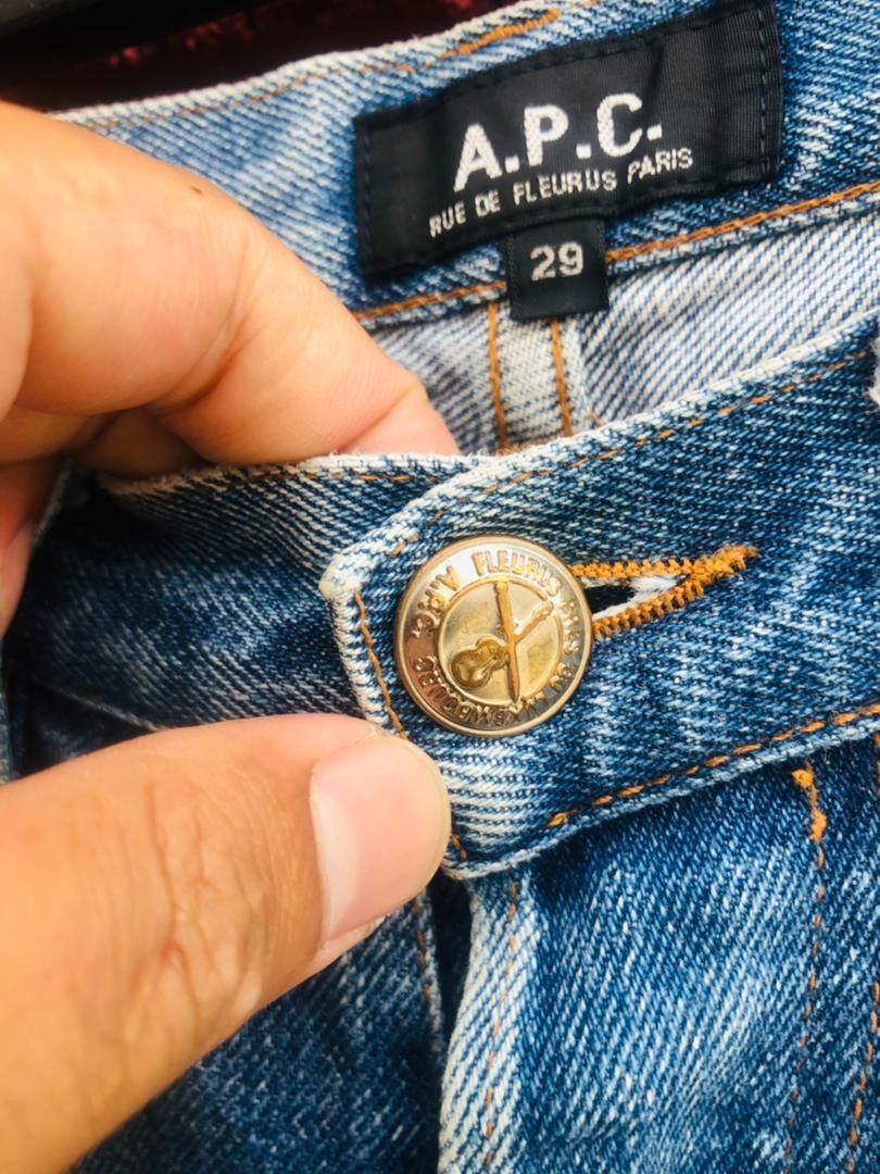 A.P.C. × Japanese Brand × Vintage Vintage A.P.C Japanese Designer Fashion Style Size US 28 / EU 44 - 6 Thumbnail