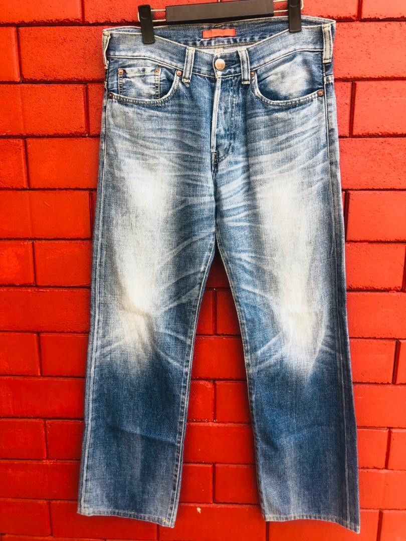 Japanese Brand Vintage Red Card Japanese Designer Fashion Style Size US 33 - 1 Thumbnail
