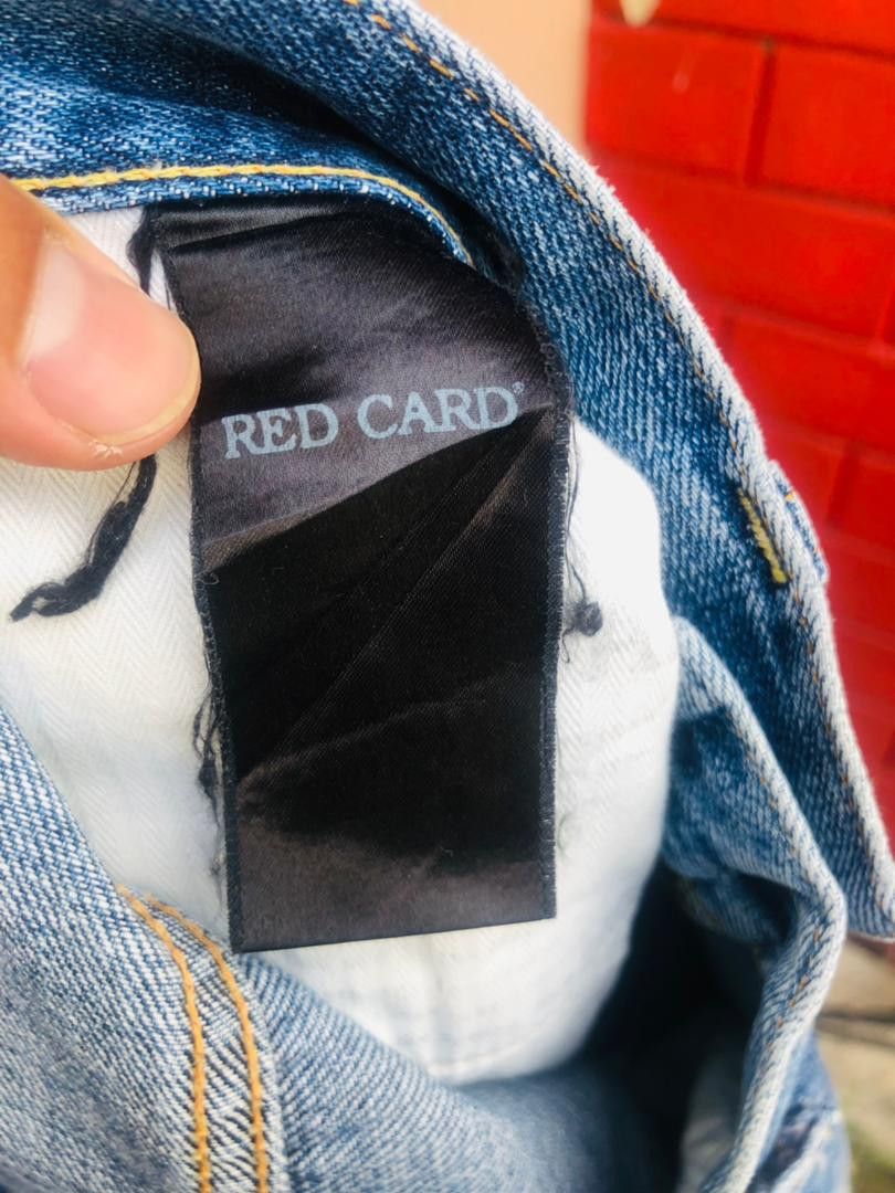 Japanese Brand Vintage Red Card Japanese Designer Fashion Style Size US 33 - 9 Thumbnail