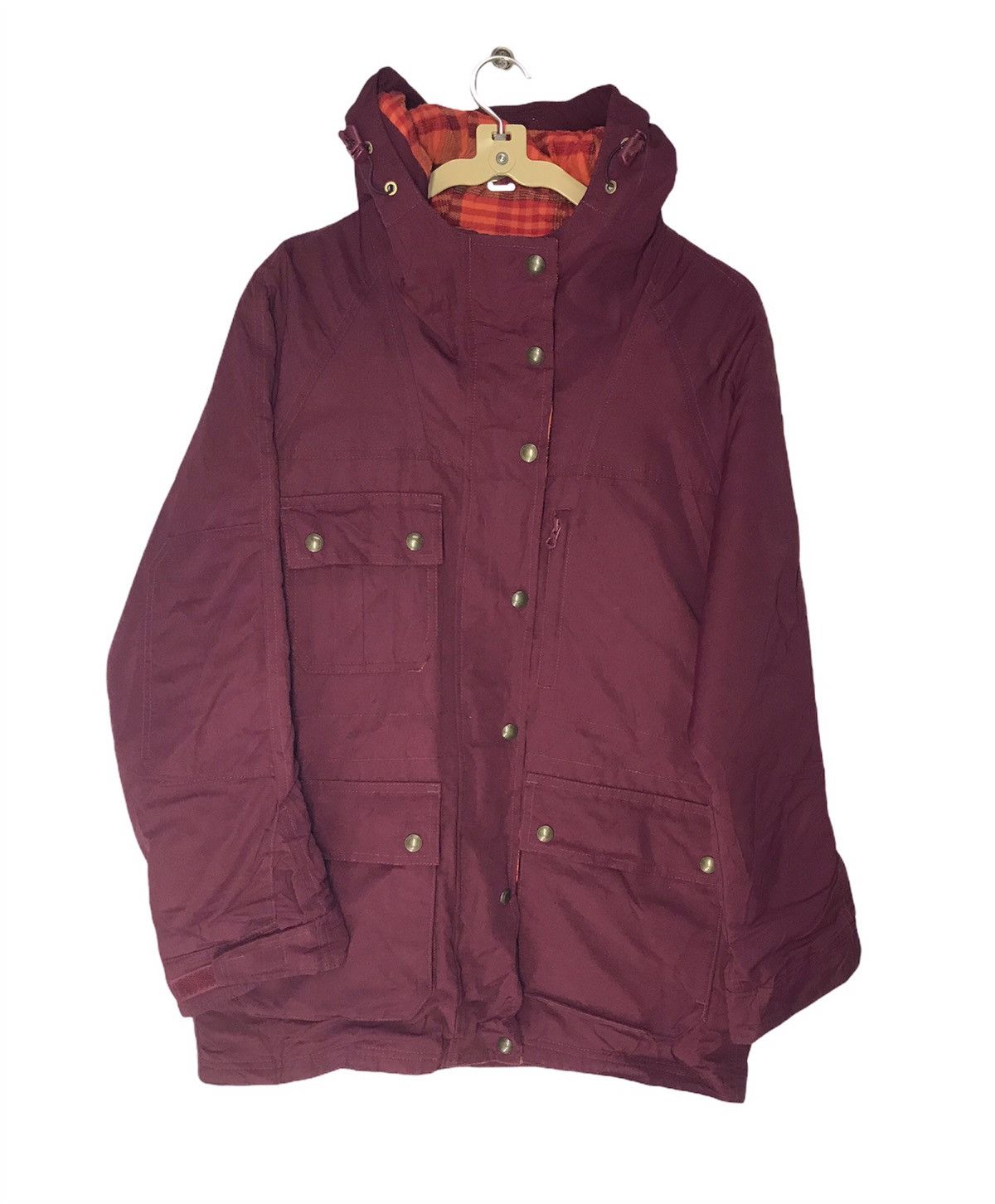 Lands' End Vintage land’s end jacket with hoodie Size US L / EU 52-54 / 3 - 1 Thumbnail