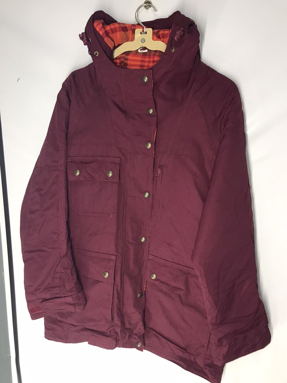 Lands' End Vintage land’s end jacket with hoodie Size US L / EU 52-54 / 3 - 11 Thumbnail