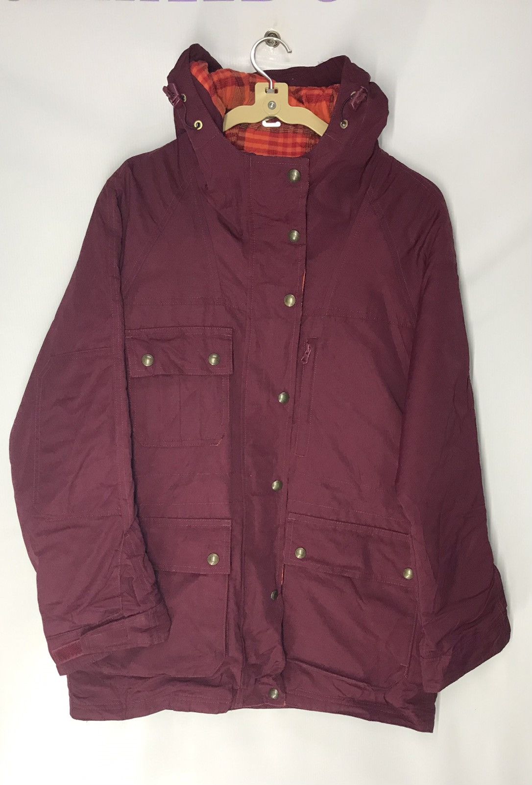 Lands' End Vintage land’s end jacket with hoodie Size US L / EU 52-54 / 3 - 9 Thumbnail