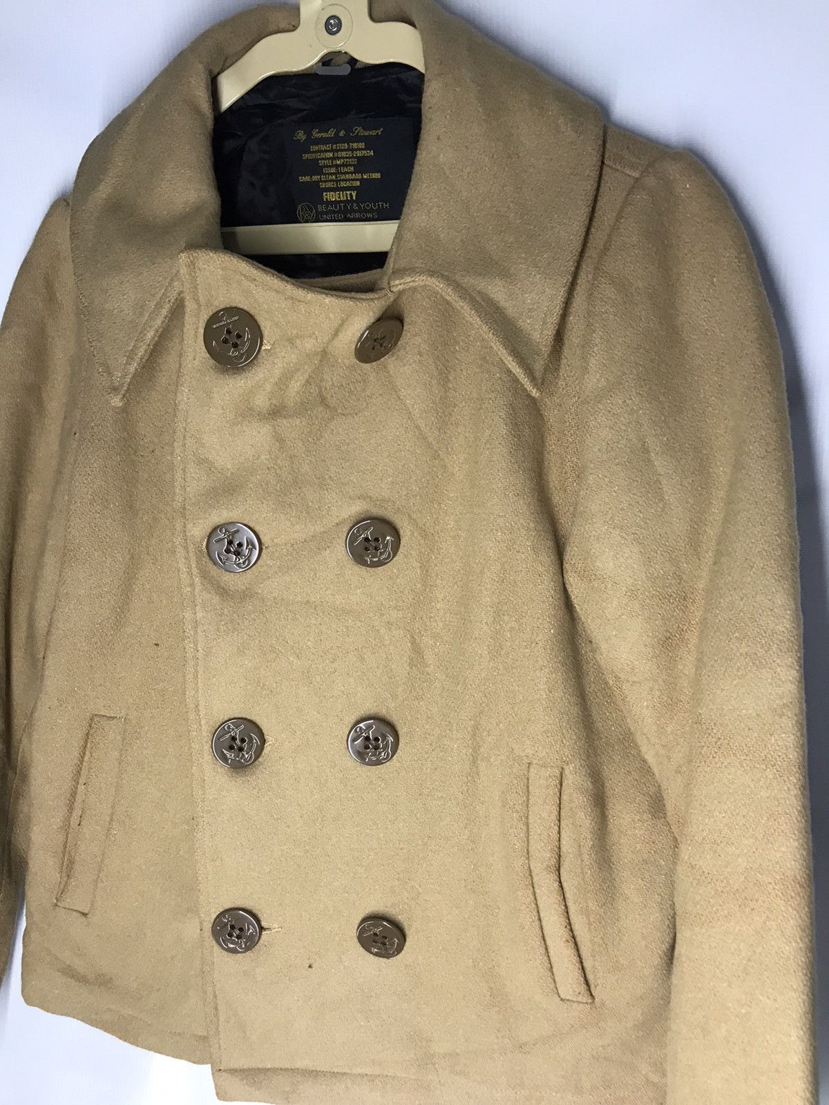 BEAUTY&YOUTH × Fidelity × United Arrows Wool jacket coat made in usa Size US M / EU 48-50 / 2 - 3 Thumbnail