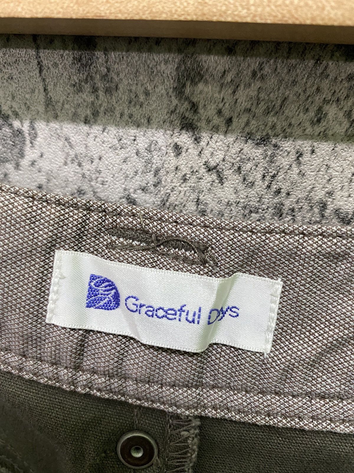 Japanese Brand Japan GRACEFUL DAYS Bondage Style Pant Size US 26 / EU 42 - 17 Thumbnail