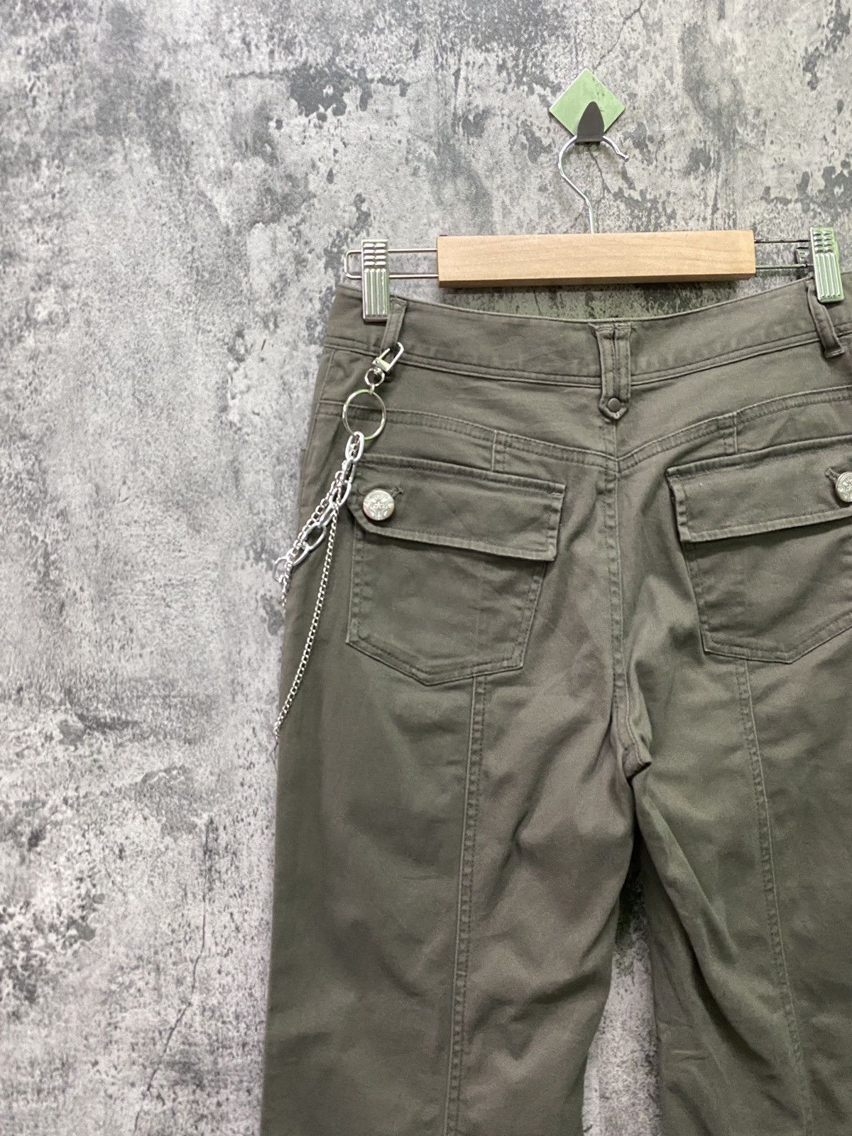Japanese Brand Japan GRACEFUL DAYS Bondage Style Pant Size US 26 / EU 42 - 10 Thumbnail