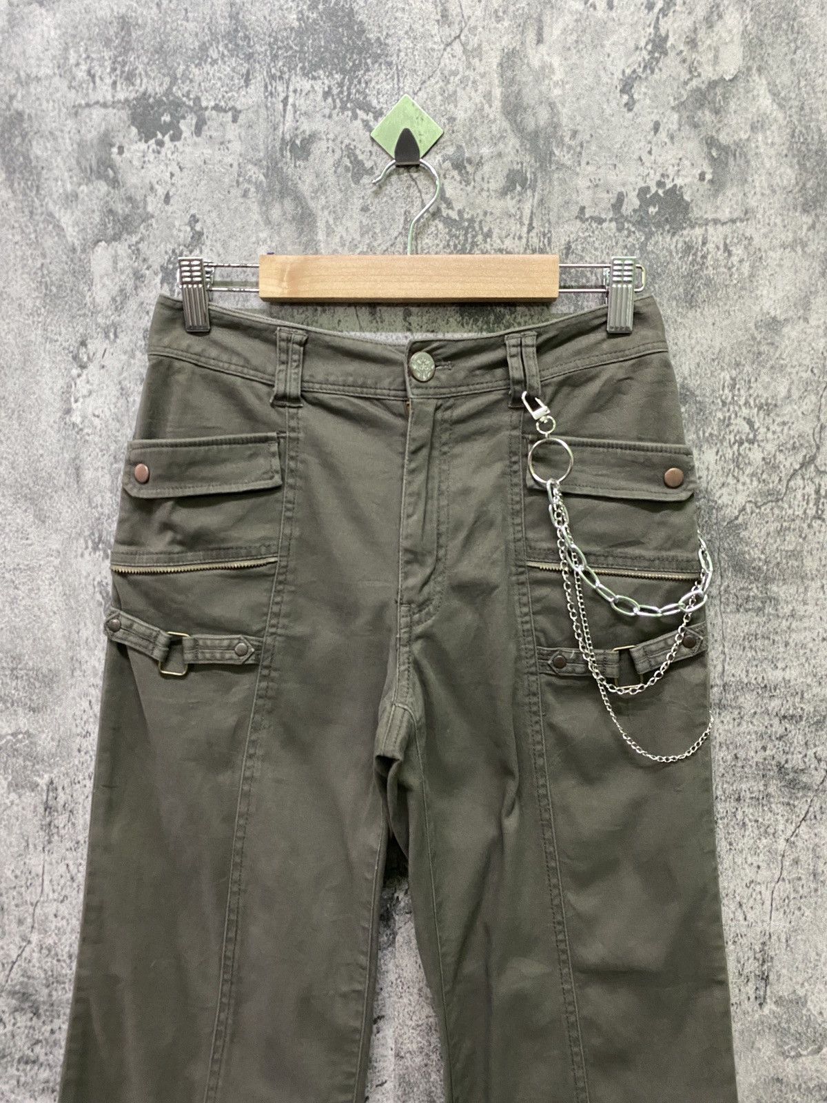 Japanese Brand Japan GRACEFUL DAYS Bondage Style Pant Size US 26 / EU 42 - 3 Thumbnail