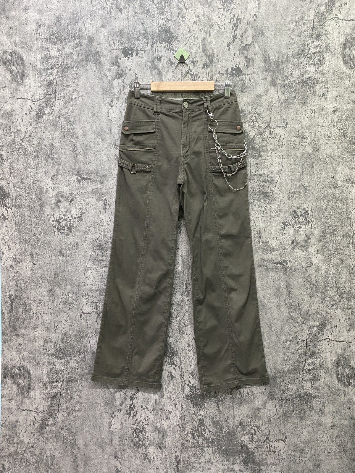 Japanese Brand Japan GRACEFUL DAYS Bondage Style Pant Size US 26 / EU 42 - 1 Thumbnail