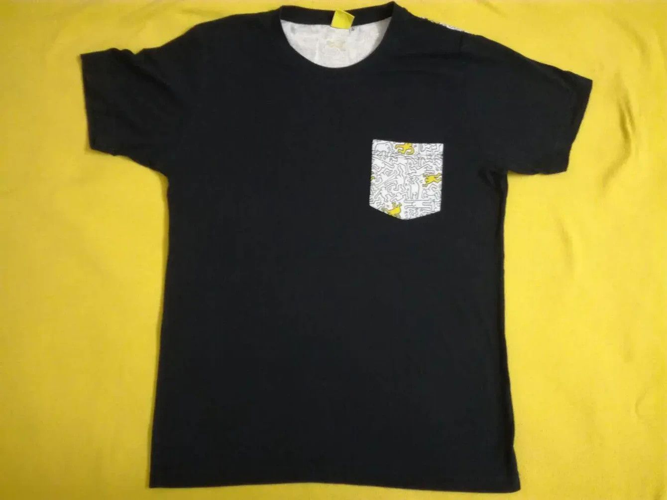Japanese Brand × Keith Haring × Vintage Keith Haring Print Pocket Pop Art Rare Size US L / EU 52-54 / 3 - 7 Thumbnail
