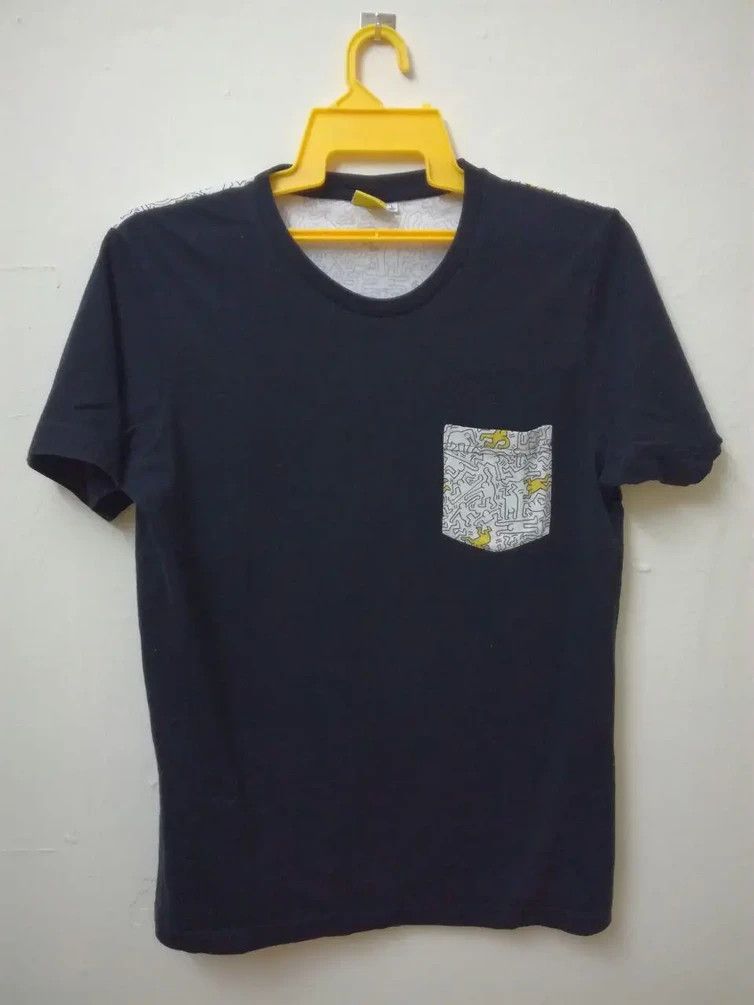 Japanese Brand × Keith Haring × Vintage Keith Haring Print Pocket Pop Art Rare Size US L / EU 52-54 / 3 - 2 Thumbnail