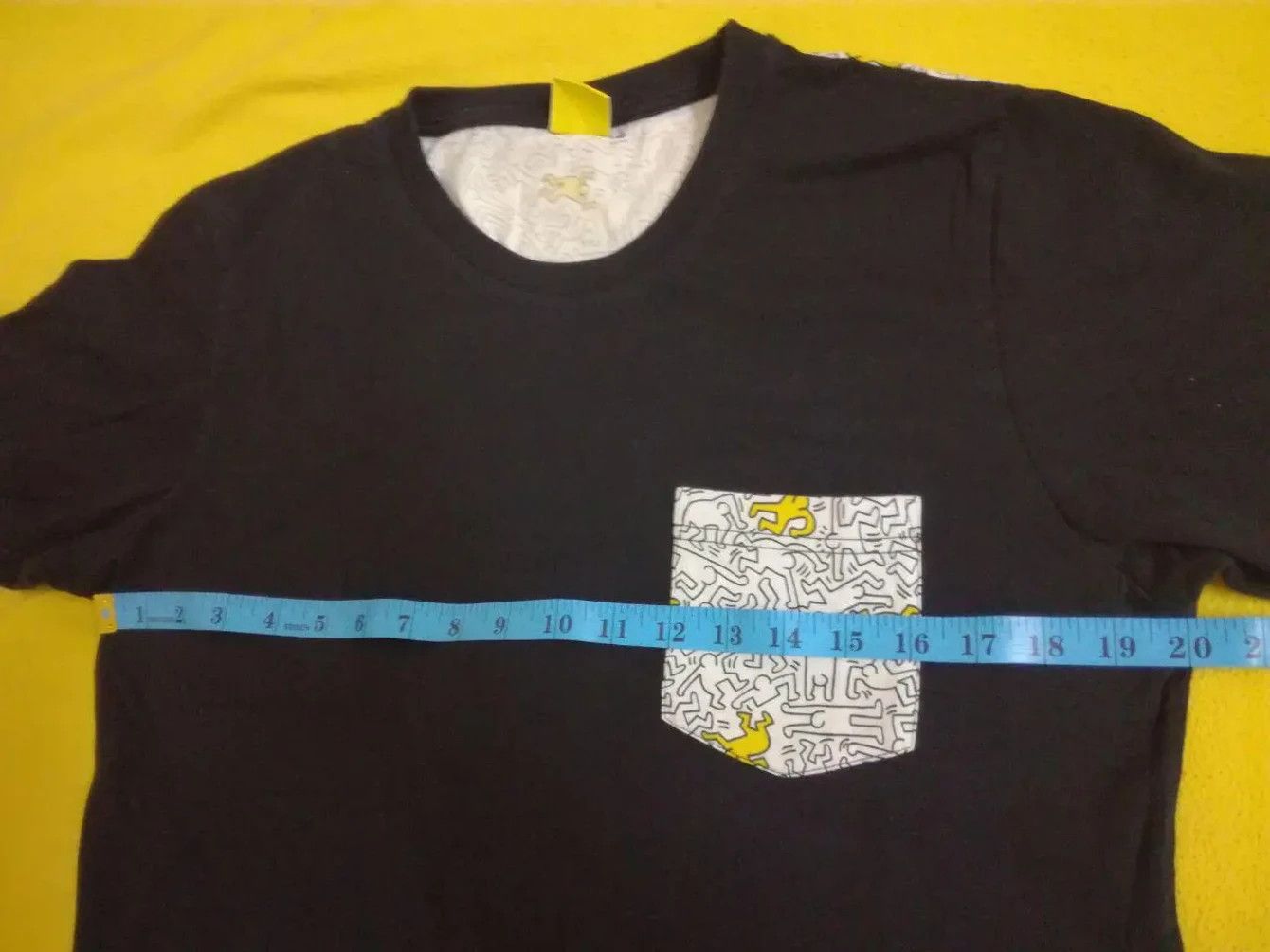 Japanese Brand × Keith Haring × Vintage Keith Haring Print Pocket Pop Art Rare Size US L / EU 52-54 / 3 - 4 Thumbnail