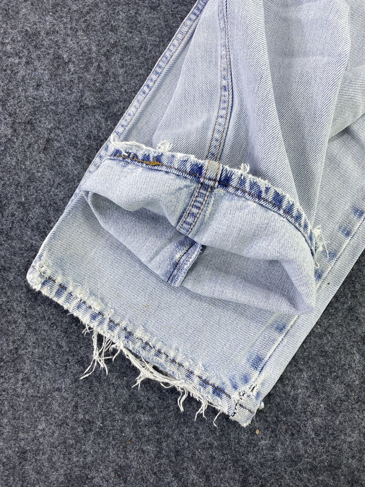 Levi's Levi's vintage 505 Distress Blue Jeans - J563 Size US 34 / EU 50 - 6 Thumbnail