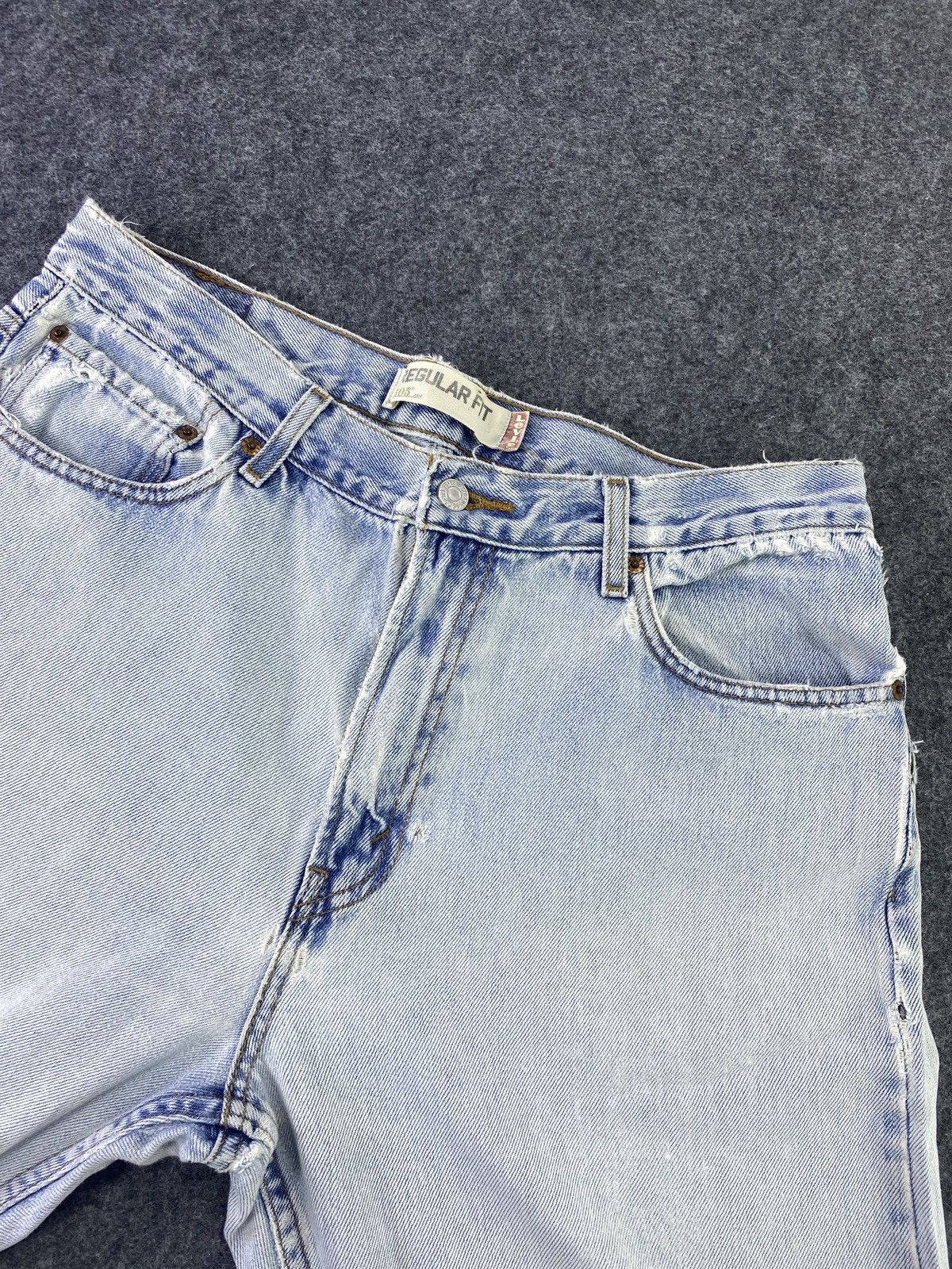 Levi's Levi's vintage 505 Distress Blue Jeans - J563 Size US 34 / EU 50 - 9 Thumbnail