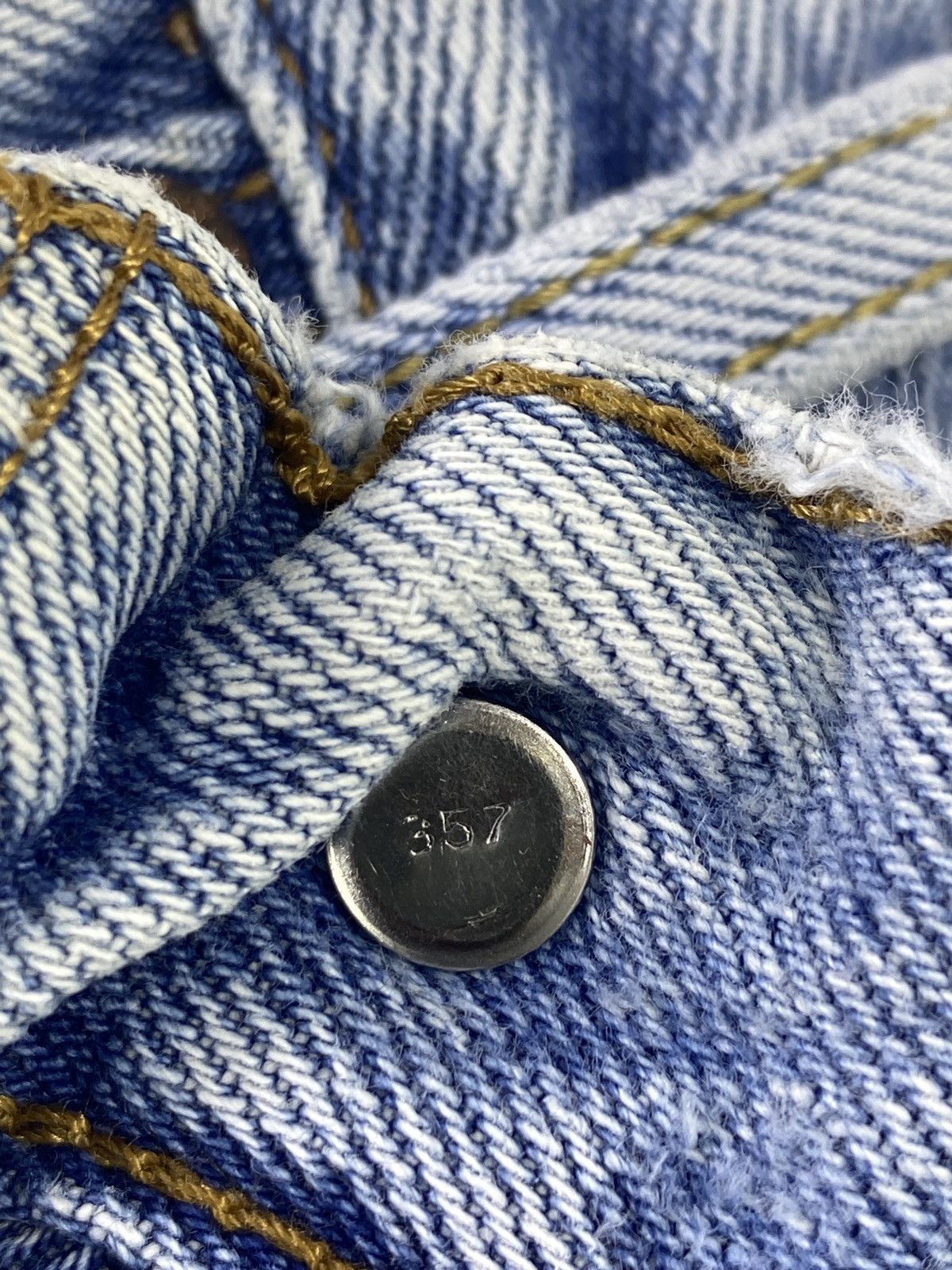 Levi's Levi's vintage 505 Distress Blue Jeans - J563 Size US 34 / EU 50 - 4 Thumbnail