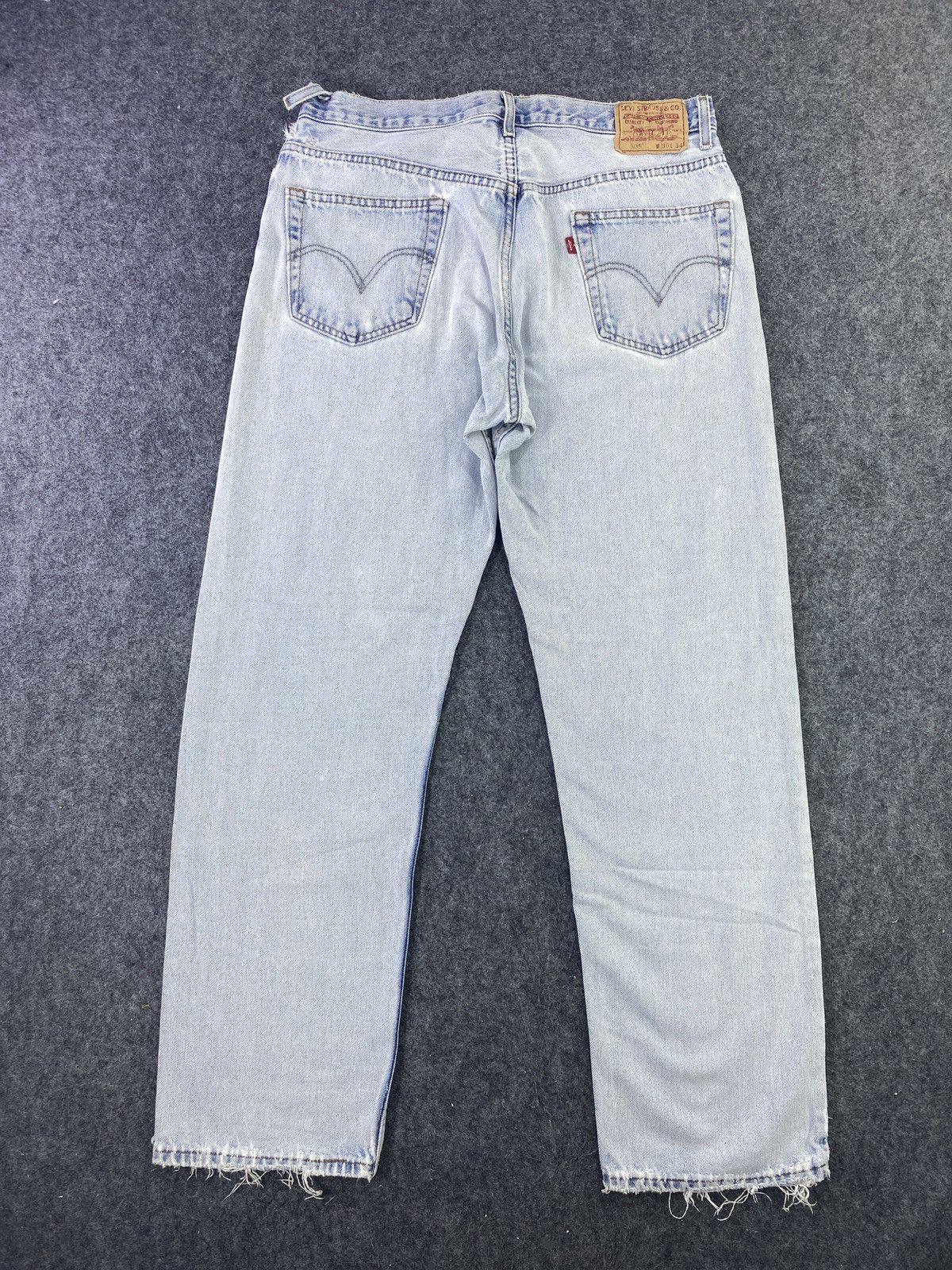 Levi's Levi's vintage 505 Distress Blue Jeans - J563 Size US 34 / EU 50 - 2 Thumbnail