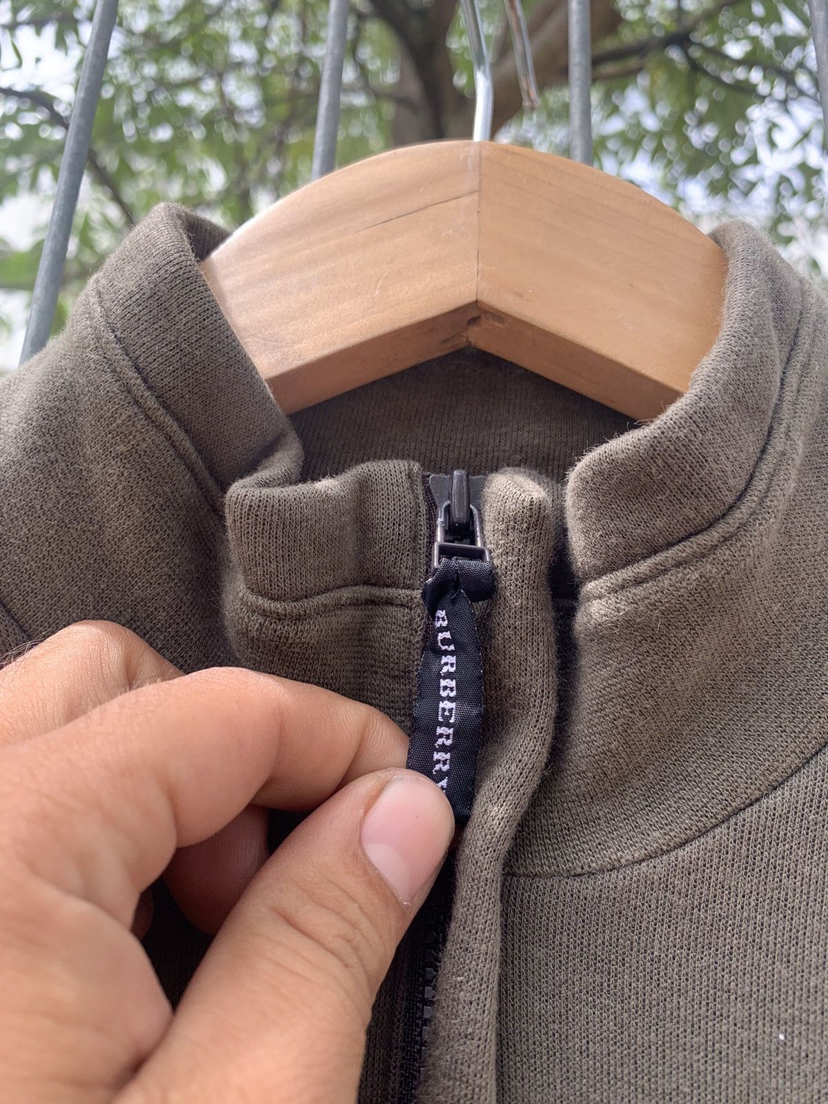 Burberry × Burberry Prorsum × Vintage Burberry London Big Logo Japan Edition Long Sleeve Size US M / EU 48-50 / 2 - 4 Thumbnail