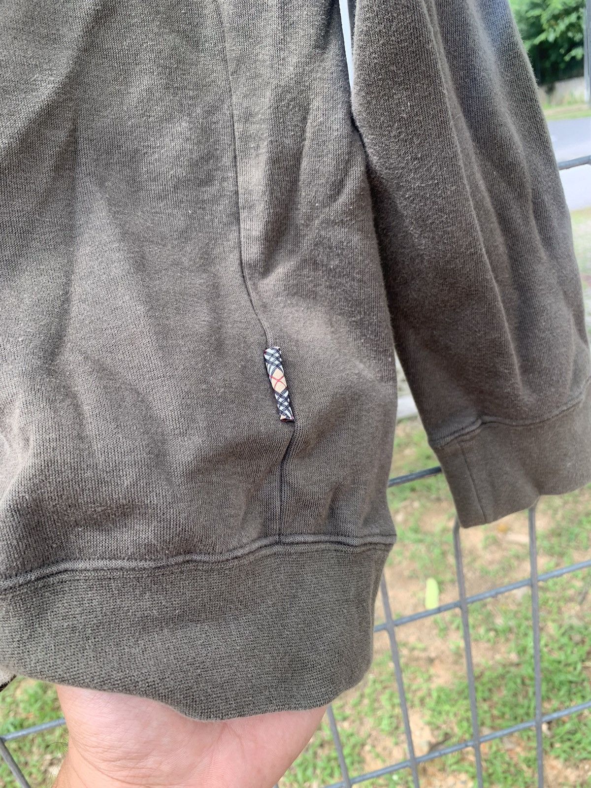 Burberry × Burberry Prorsum × Vintage Burberry London Big Logo Japan Edition Long Sleeve Size US M / EU 48-50 / 2 - 3 Thumbnail