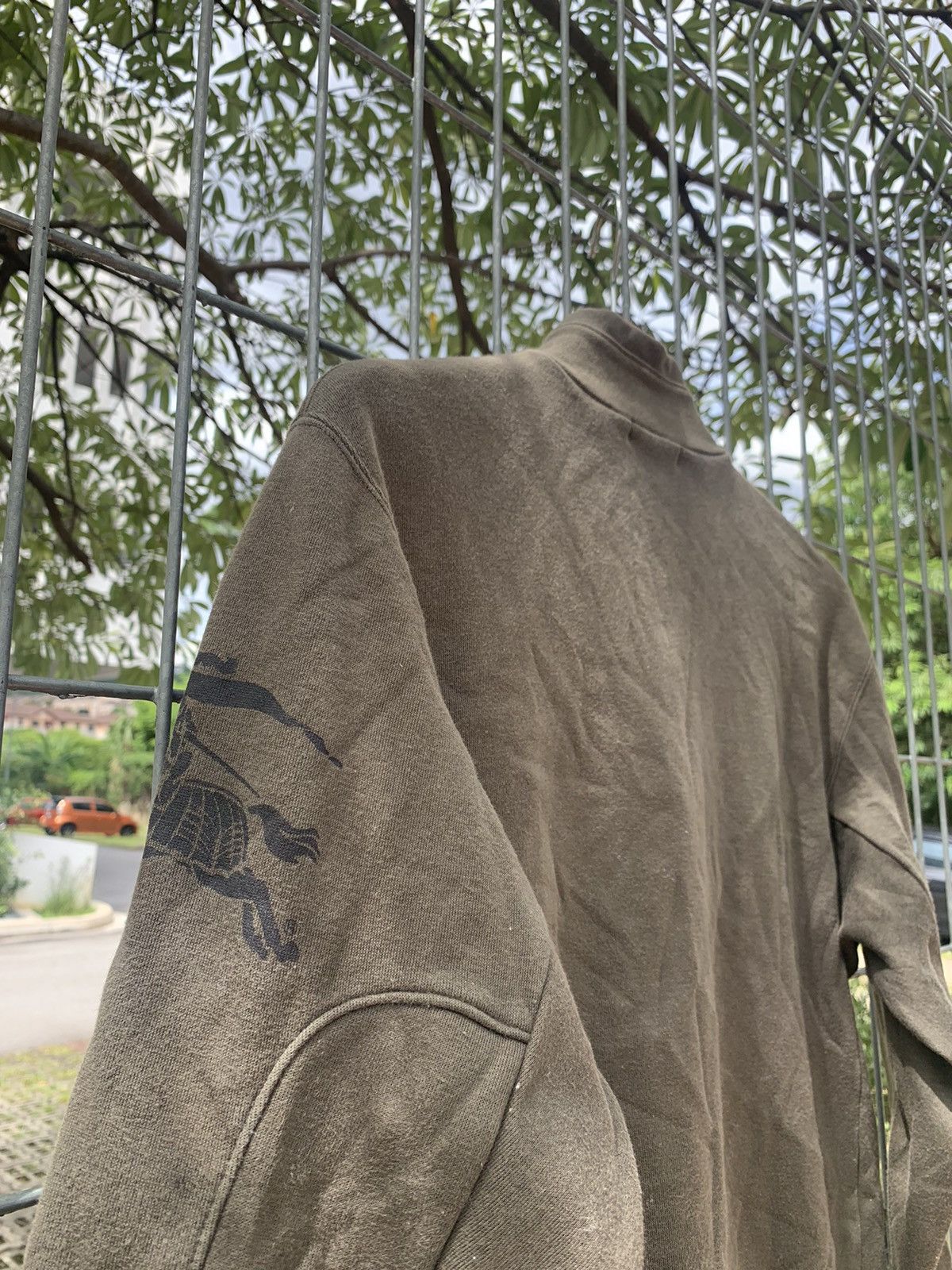 Burberry × Burberry Prorsum × Vintage Burberry London Big Logo Japan Edition Long Sleeve Size US M / EU 48-50 / 2 - 9 Thumbnail