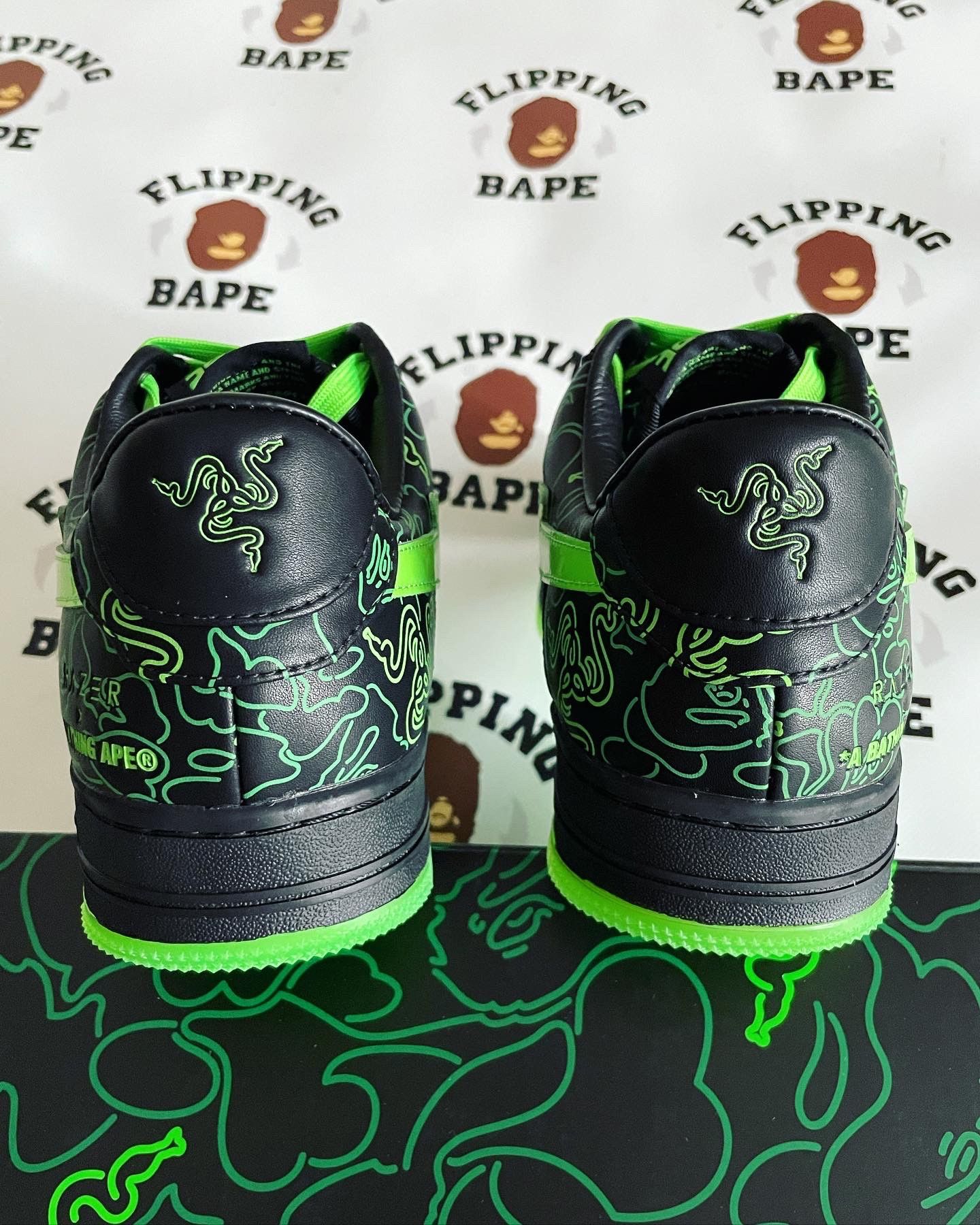 Bape BAPE X RAZER BAPE STA Size US 8 / EU 41 - 4 Thumbnail