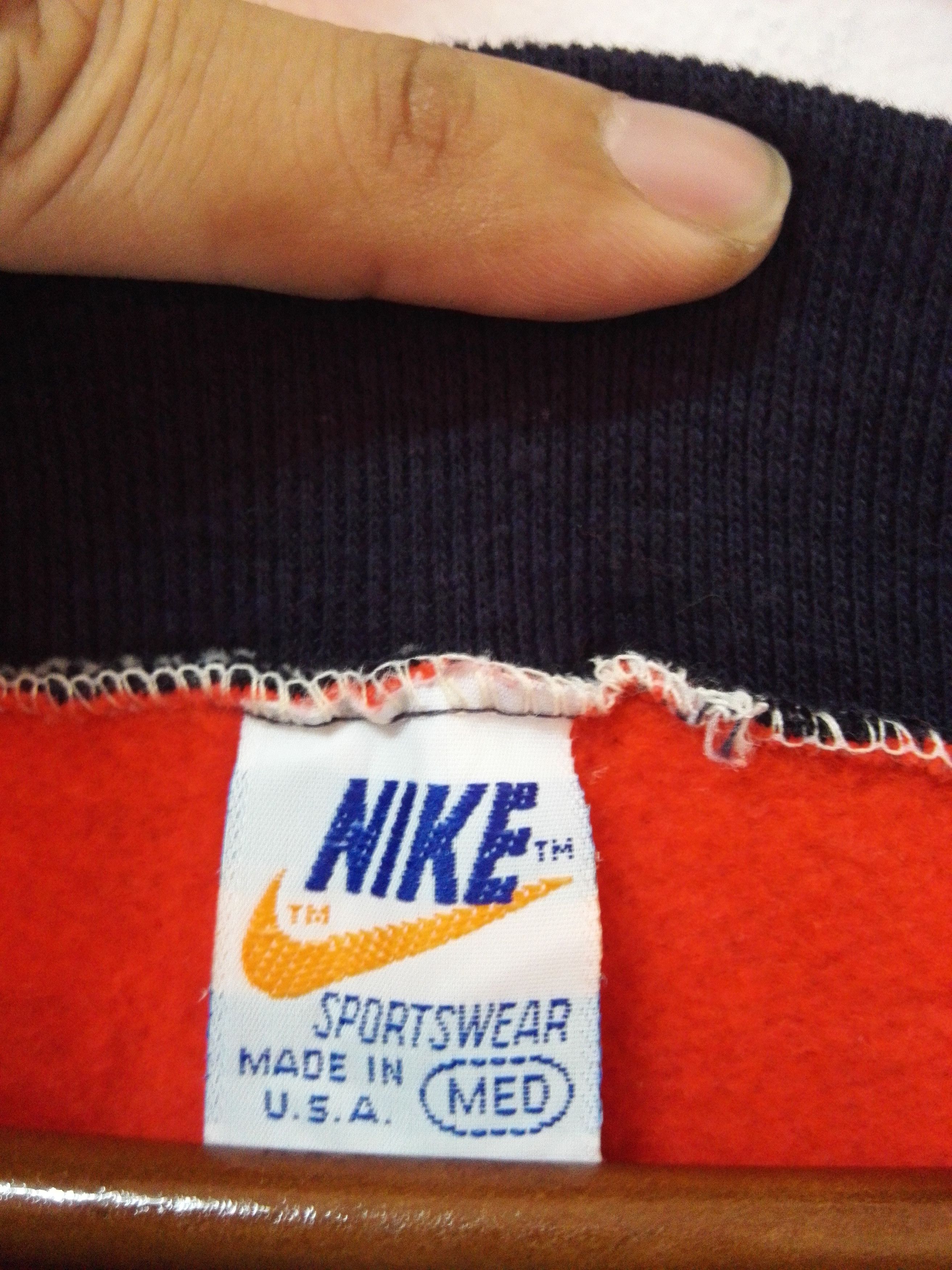 Nike × Vintage Rare Vintage 80s Nike Jogger Pant Orange Tag Made In Usa 4 Size US 32 / EU 48 - 4 Thumbnail