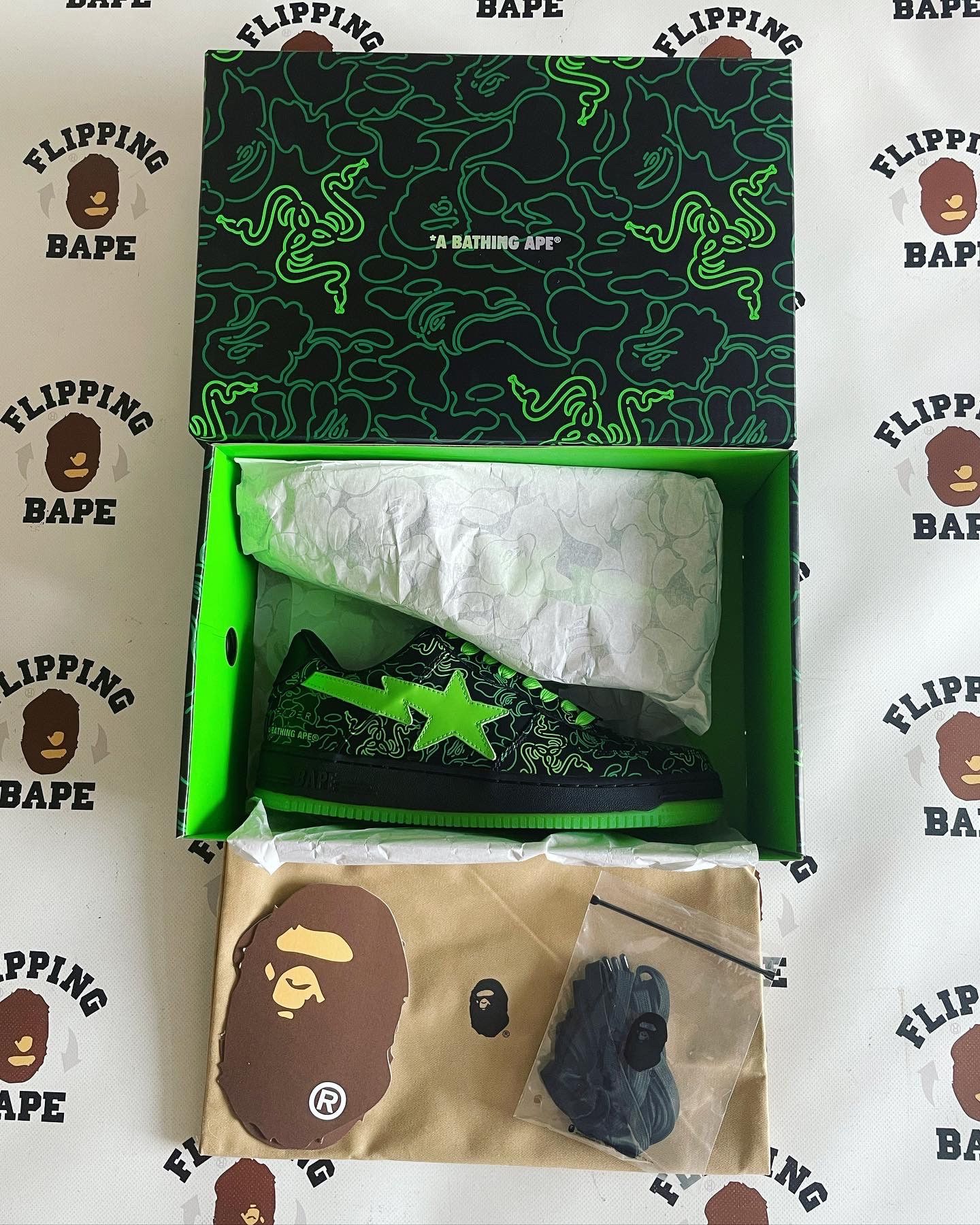 Bape BAPE X RAZER BAPE STA Size US 8.5 / EU 41-42 - 11 Thumbnail