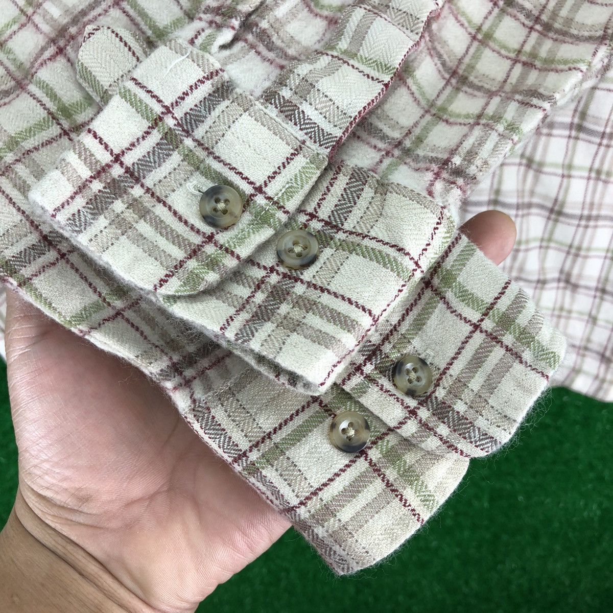 Flannel Vintage Wool Flannel Checkered by Macchio Size US M / EU 48-50 / 2 - 10 Thumbnail