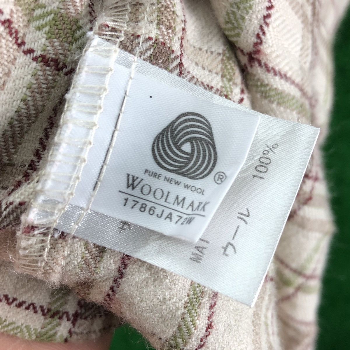 Flannel Vintage Wool Flannel Checkered by Macchio Size US M / EU 48-50 / 2 - 13 Thumbnail
