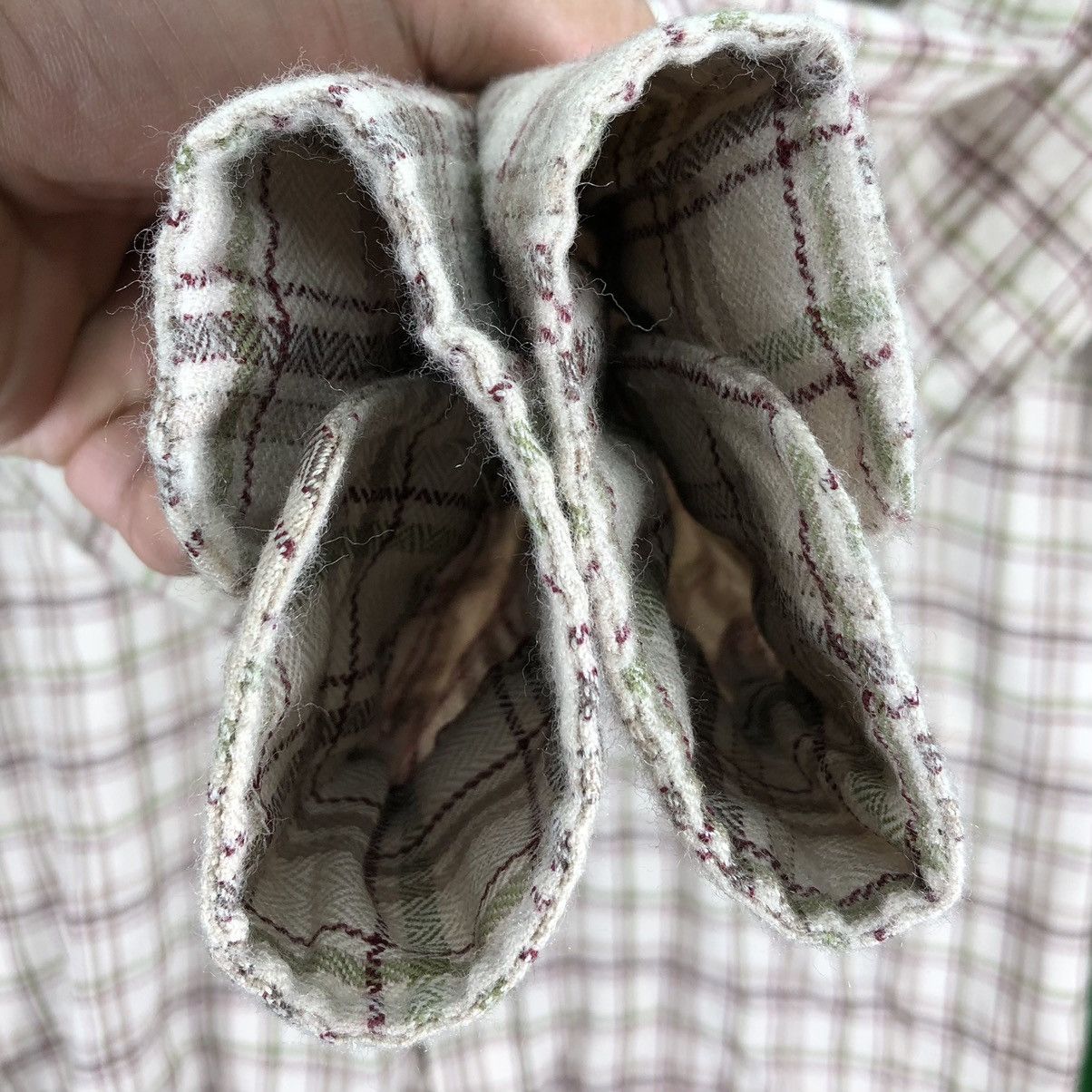 Flannel Vintage Wool Flannel Checkered by Macchio Size US M / EU 48-50 / 2 - 9 Thumbnail